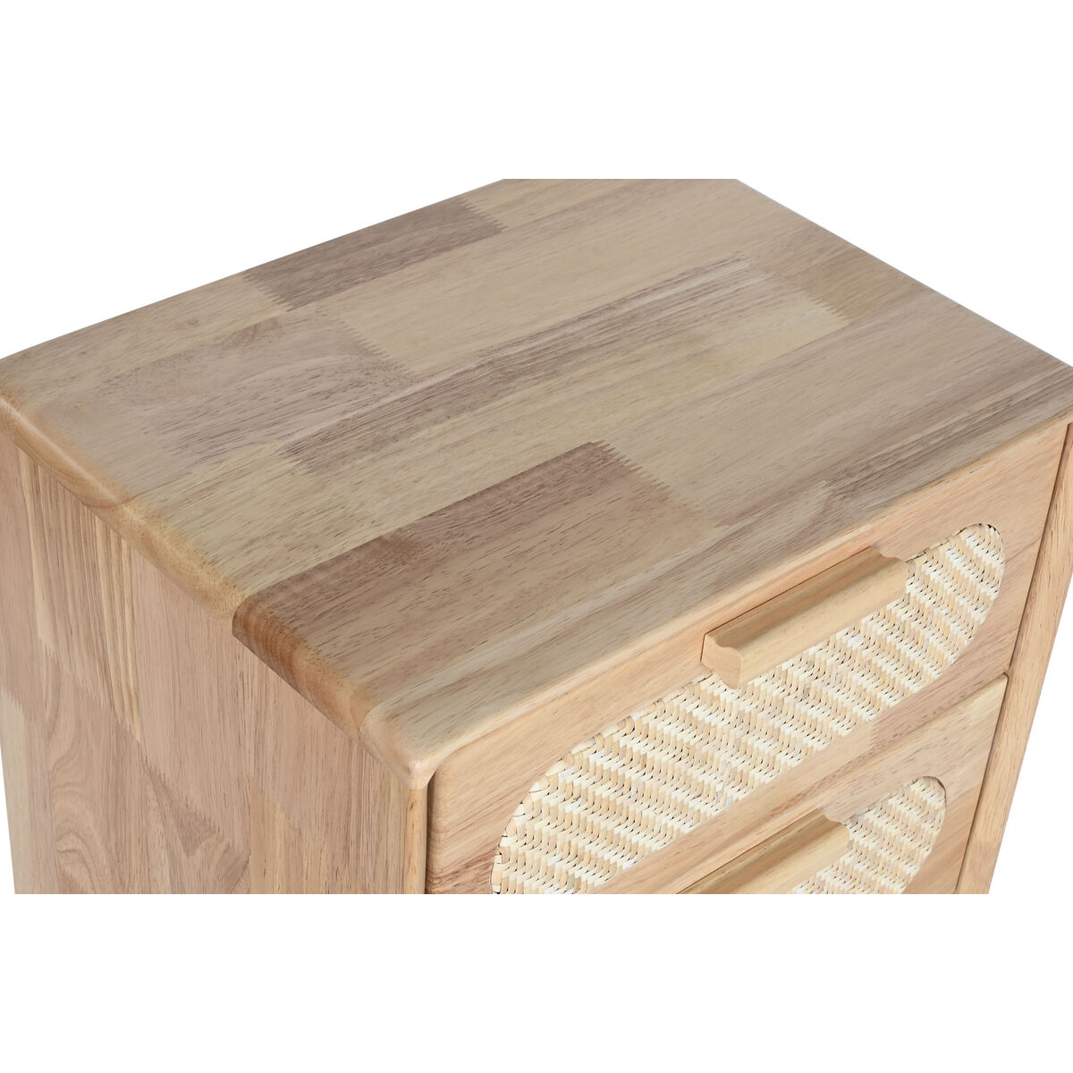 Cassettiera Home Esprit Naturale Metallo Legno D'albero Della Gomma 40 X 30 X 78 cm - Image 3