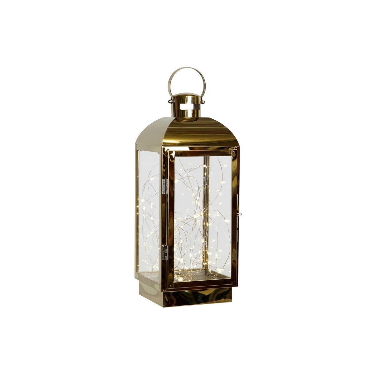 Lanterna Dkd Home Decor Dorato Acciaio Inossidabile 15 X 14 X 36 cm