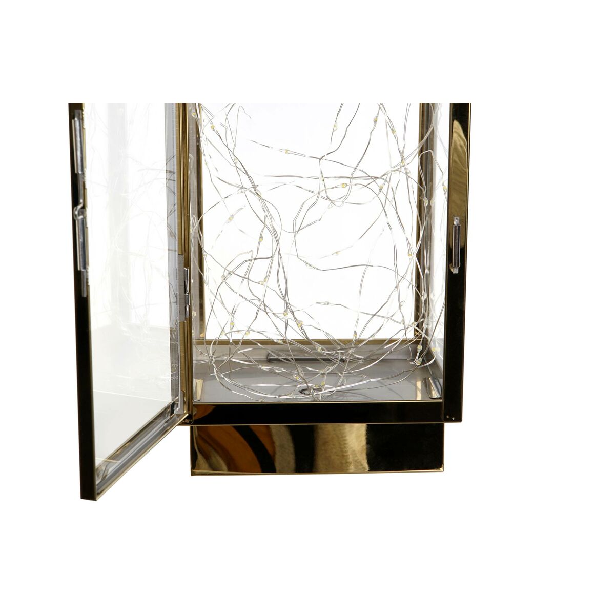 Lanterna Dkd Home Decor Dorato Acciaio Inossidabile 15 X 14 X 36 cm - Image 5