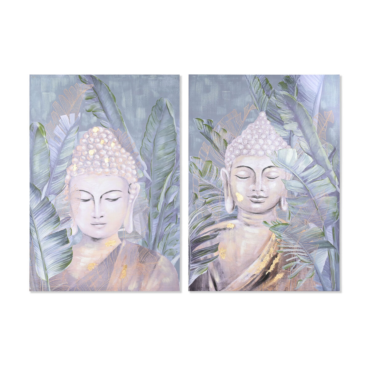 Tela Dkd Home Decor Abete Tela 80 X 3 X 120 Cm 80 X 2,8 X 120 cm