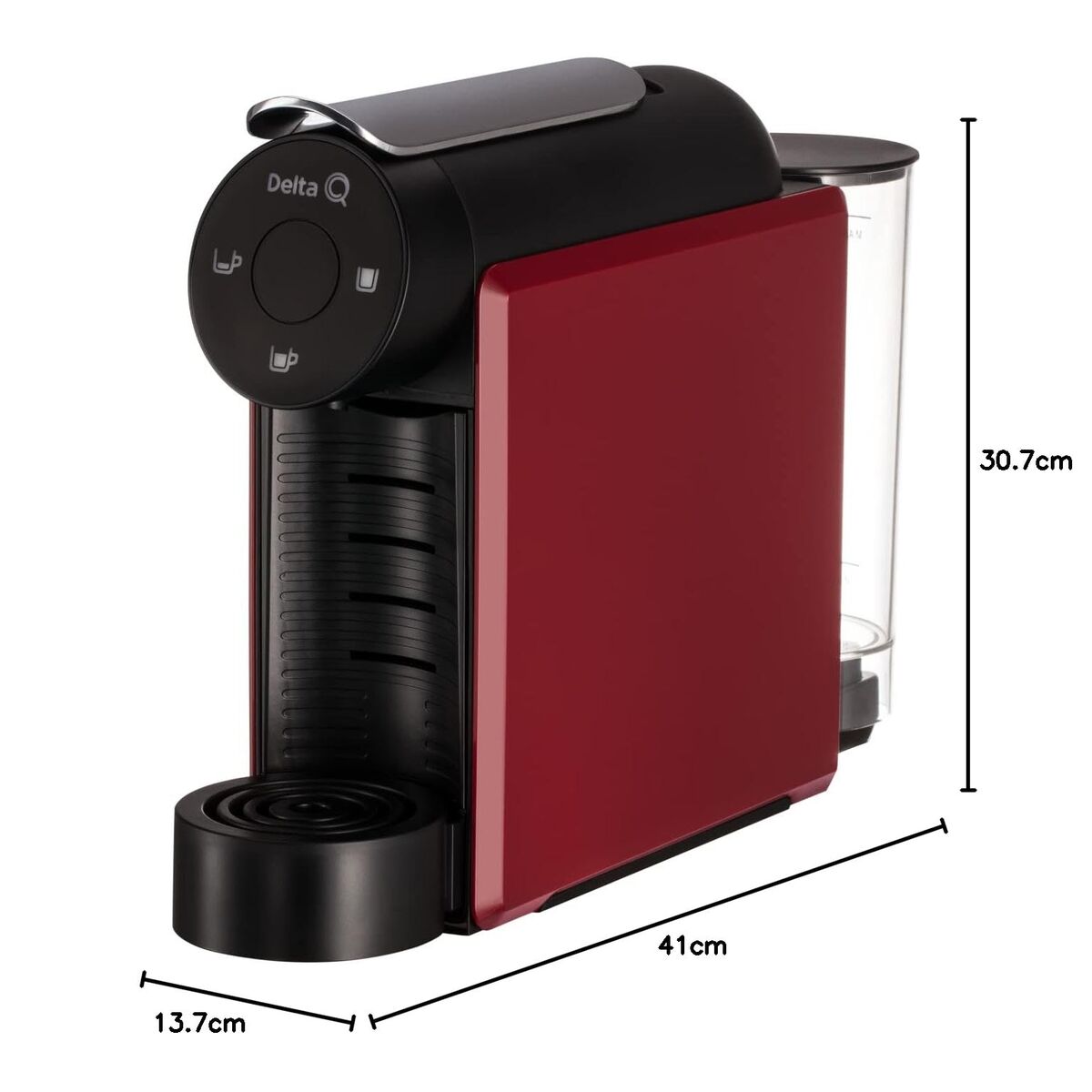 Caffettiera Superautomatica Delta Q Mini Qool Rosso