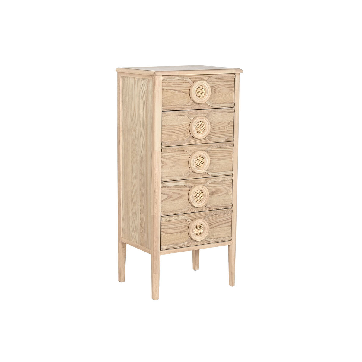 Cassettiera Home Esprit Naturale Romantico 46 X 35 X 100 cm