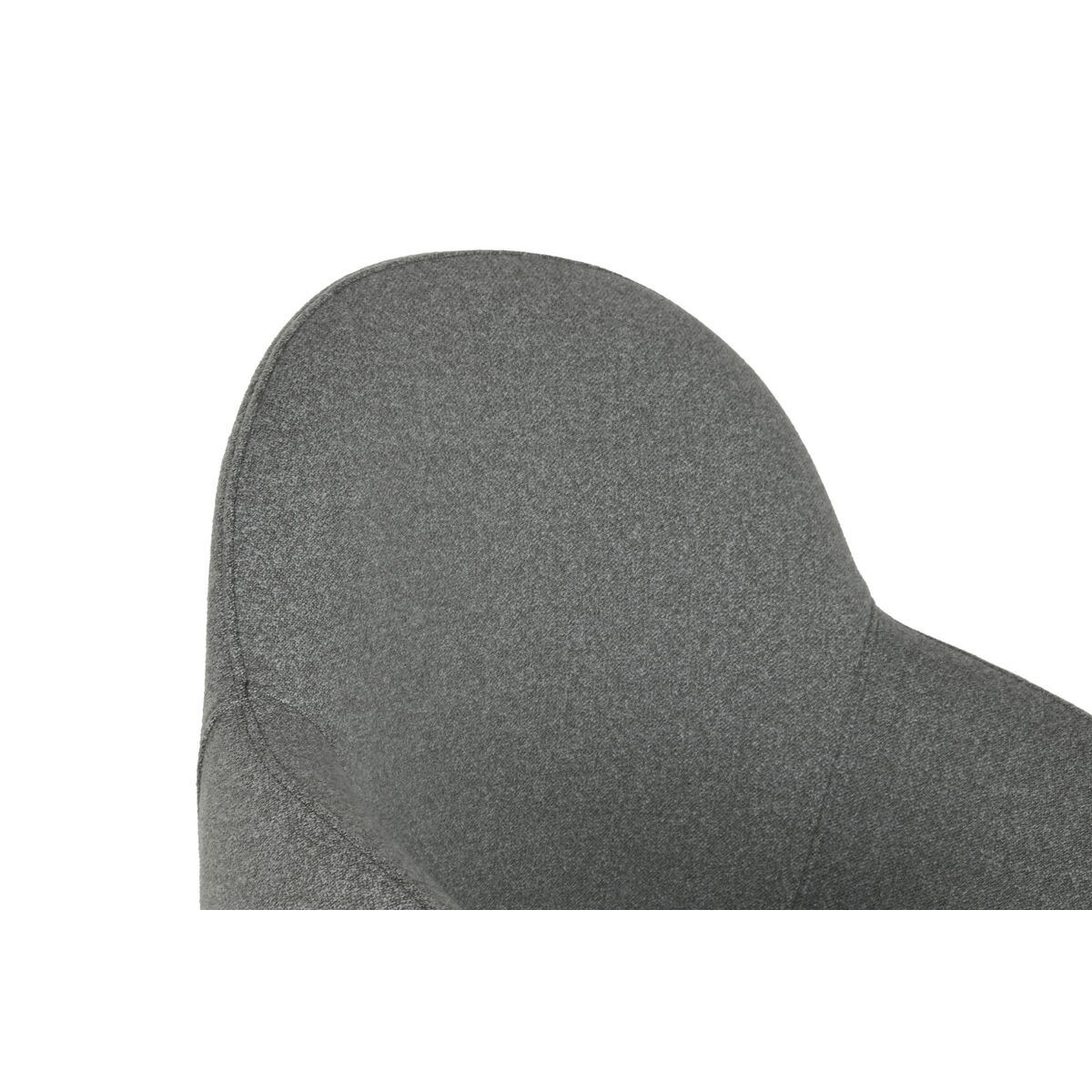 Sedia Da Sala Da Pranzo Home Esprit Grigio Poliestere Metallo 59 X 63 X 86 cm - Image 4