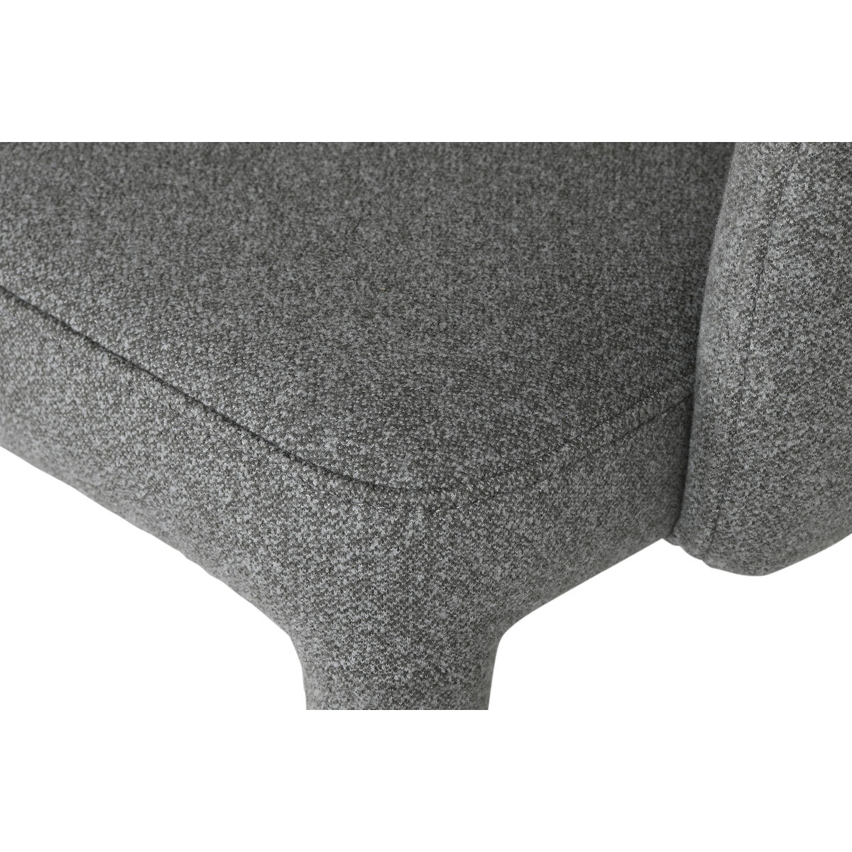 Sedia Da Sala Da Pranzo Home Esprit Grigio Poliestere Metallo 59 X 63 X 86 cm - Image 3