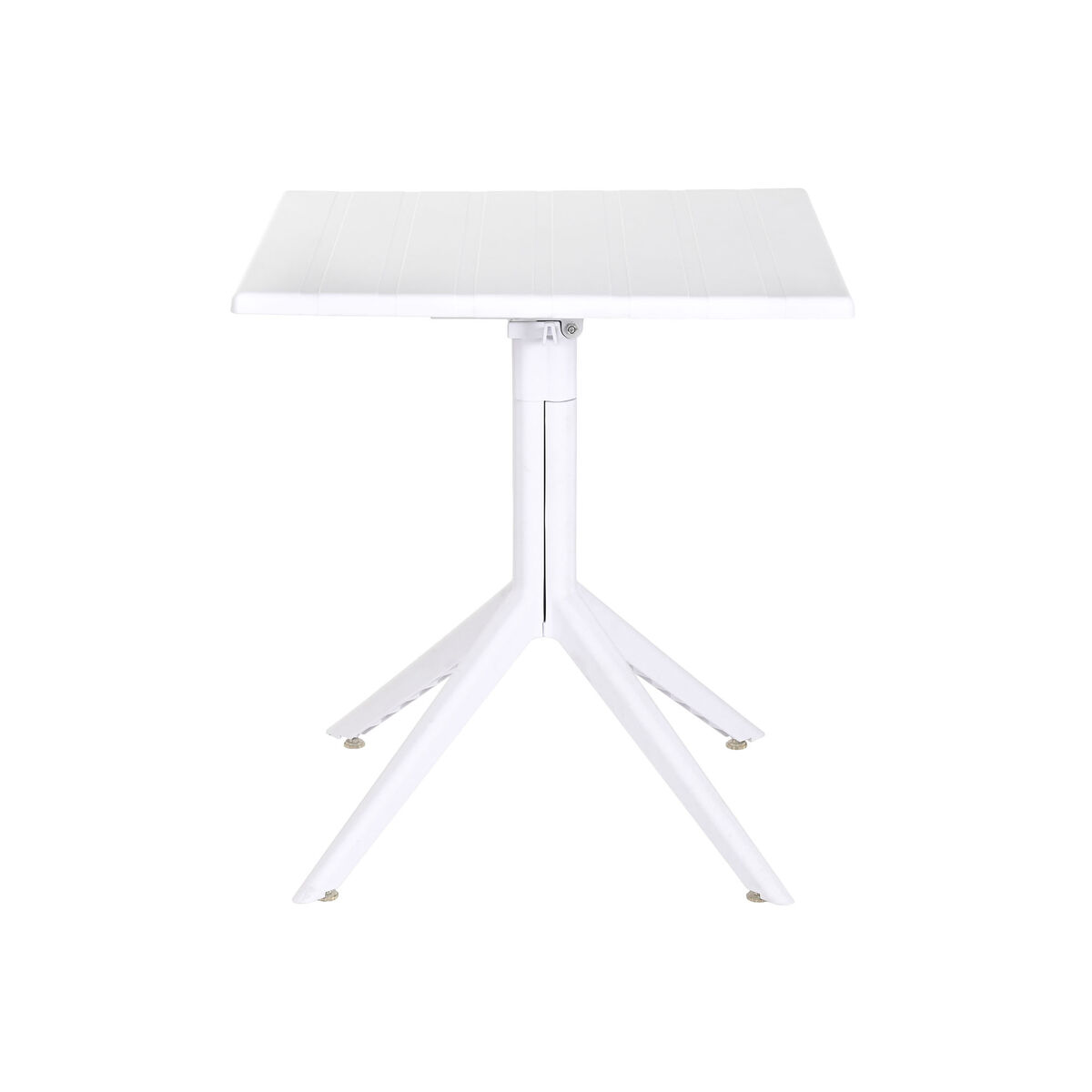 Tavolo Da Pranzo Home Esprit Bianco Metallo Polipropilene 70 X 70 X 75 cm