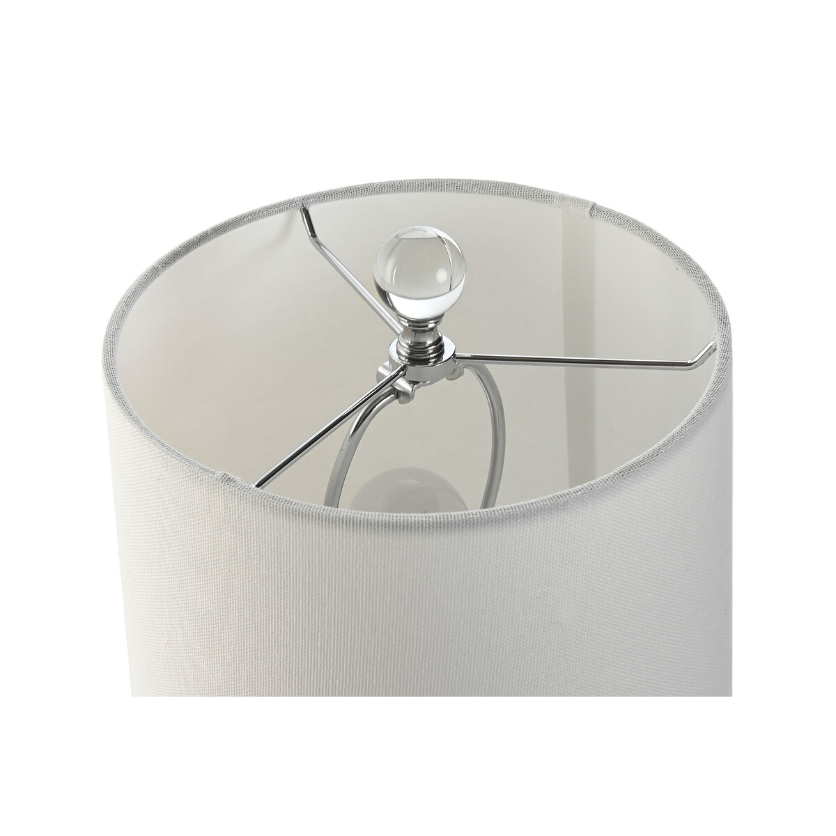 Lampada Da Tavolo Home Esprit Bianco 50 W 220 V - Image 5