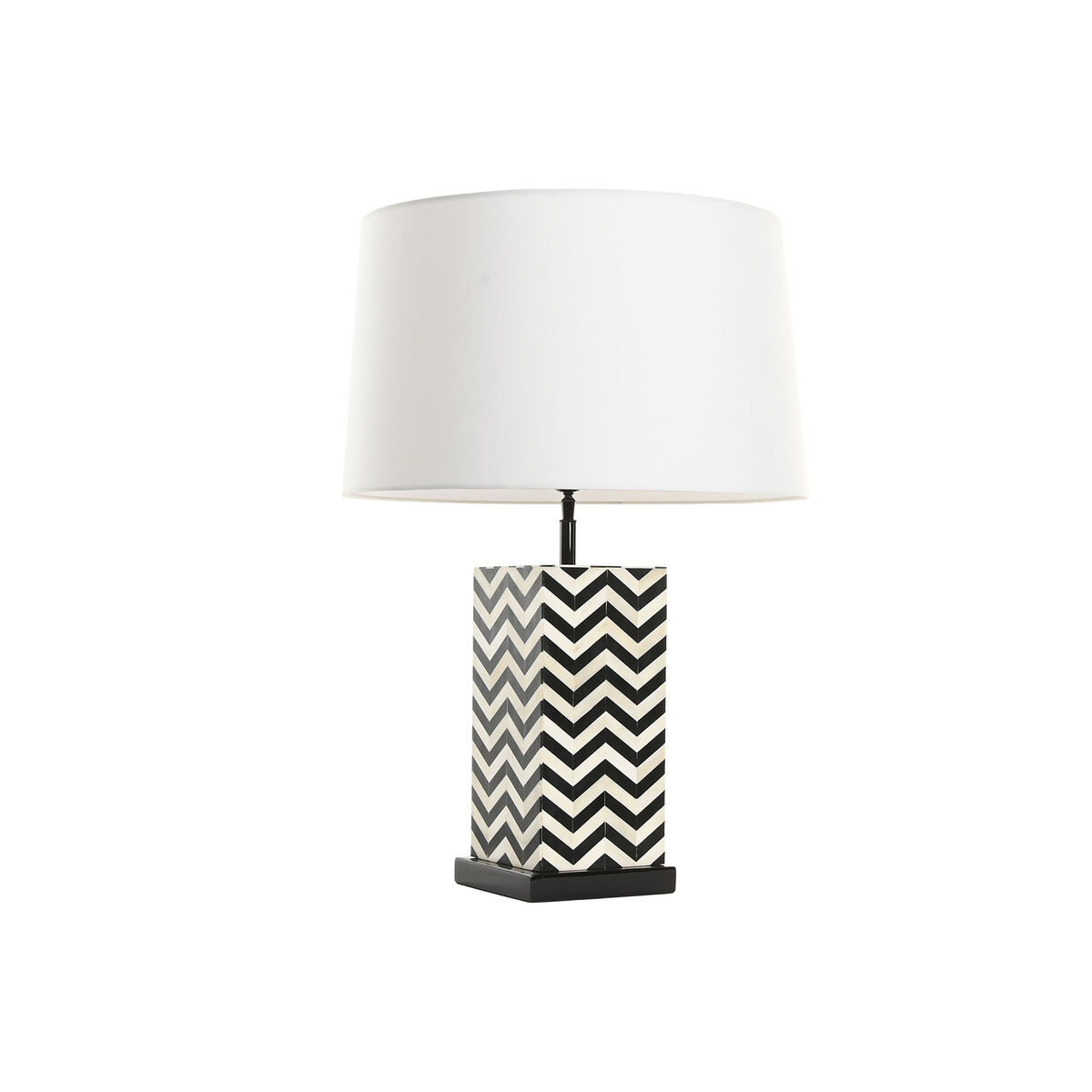 Lampada Da Tavolo Home Esprit Bianco Nero 50 W 220 V