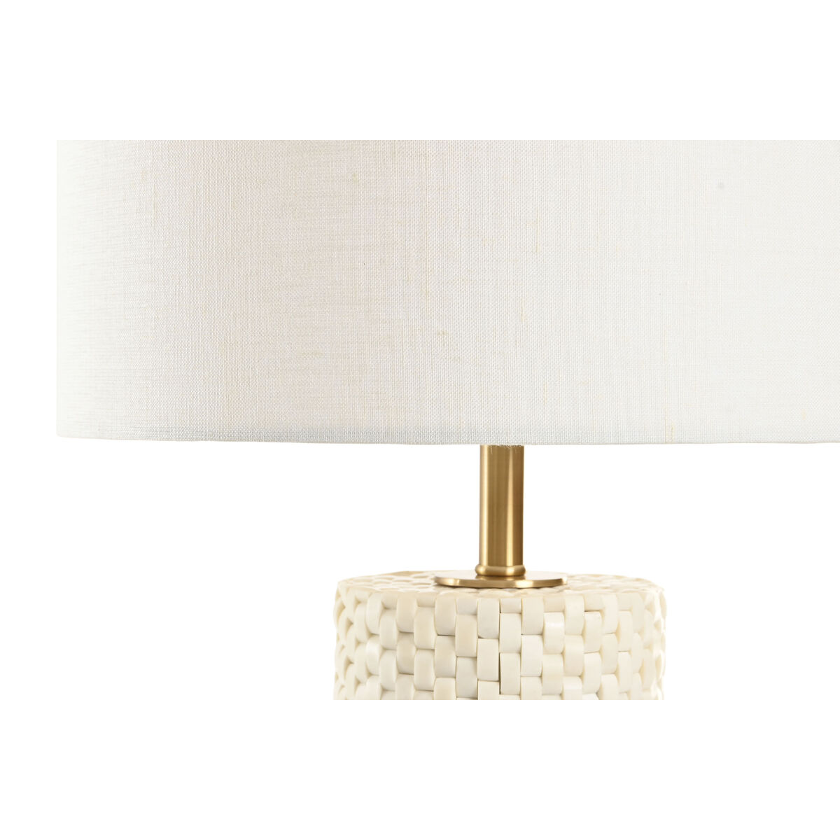 Lampada Da Tavolo Home Esprit Bianco 50 W 220 V - Image 3