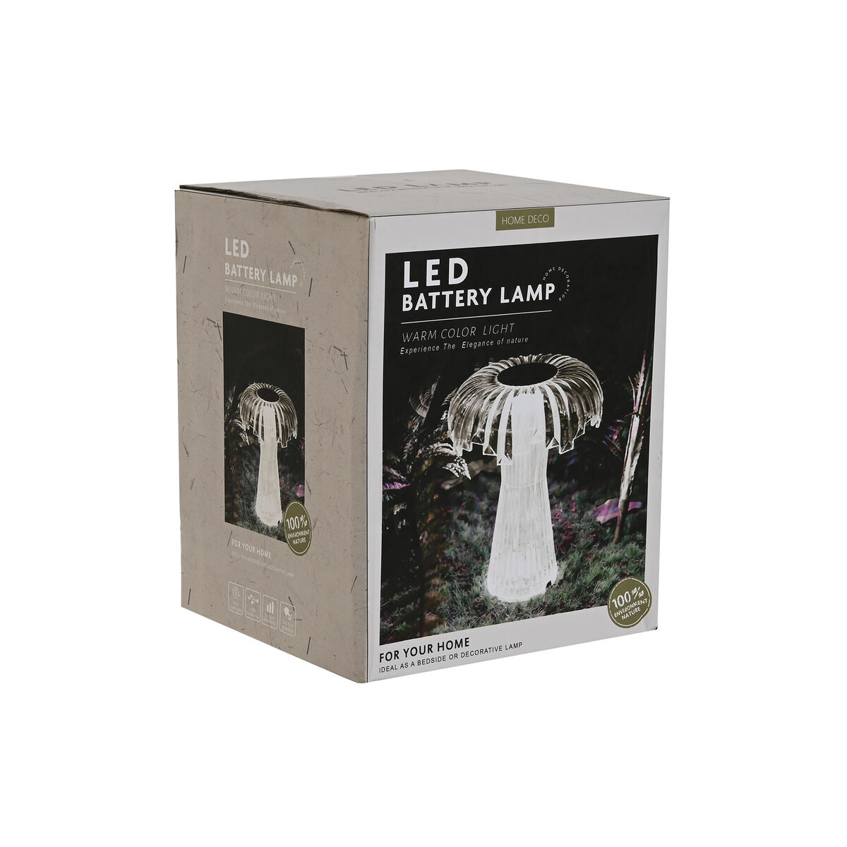 Lampada Da Tavolo Home Esprit 16 X 16 X 20 cm - Image 3