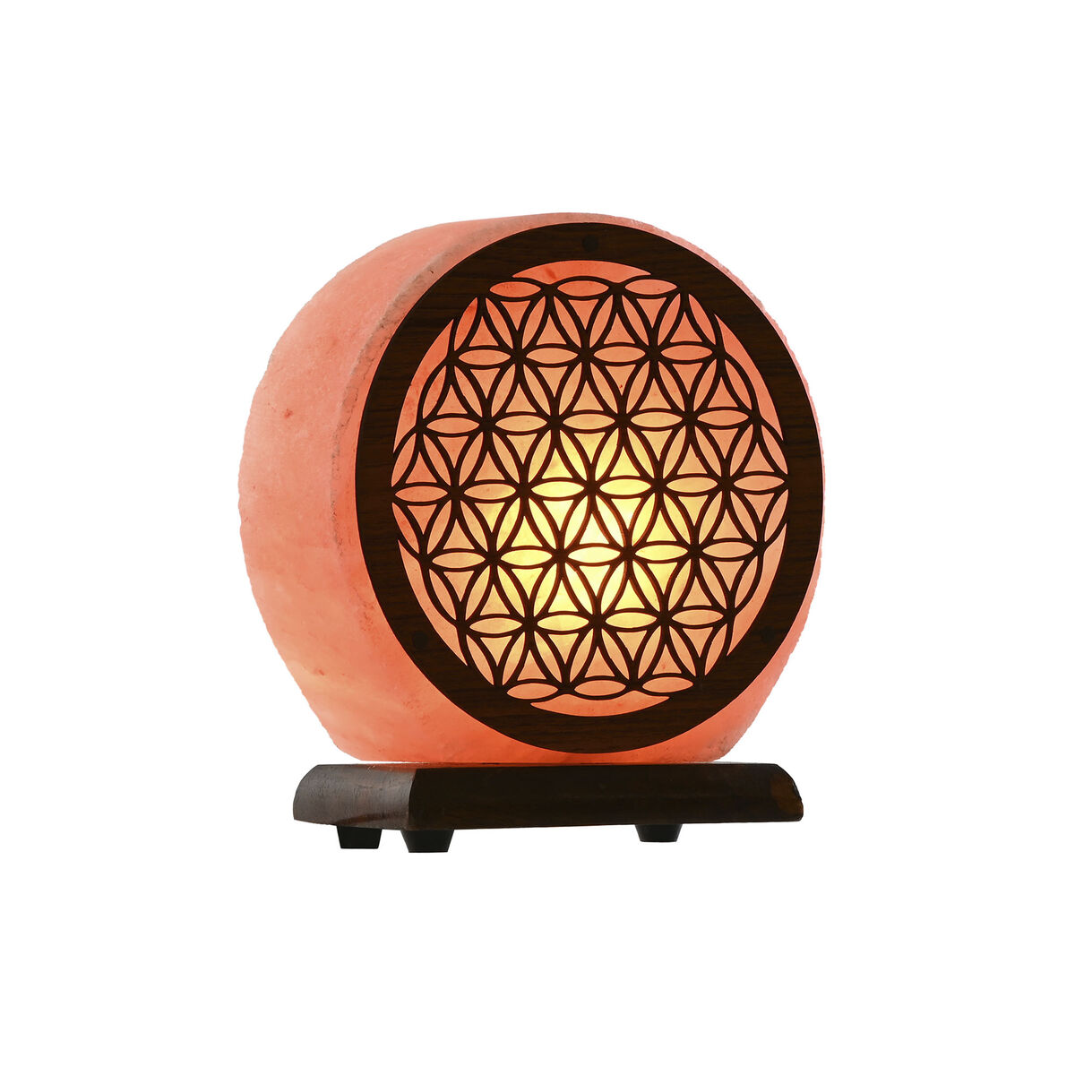 Lampada Da Tavolo Home Esprit Marrone Rosa 15 W 220 V - Image 6