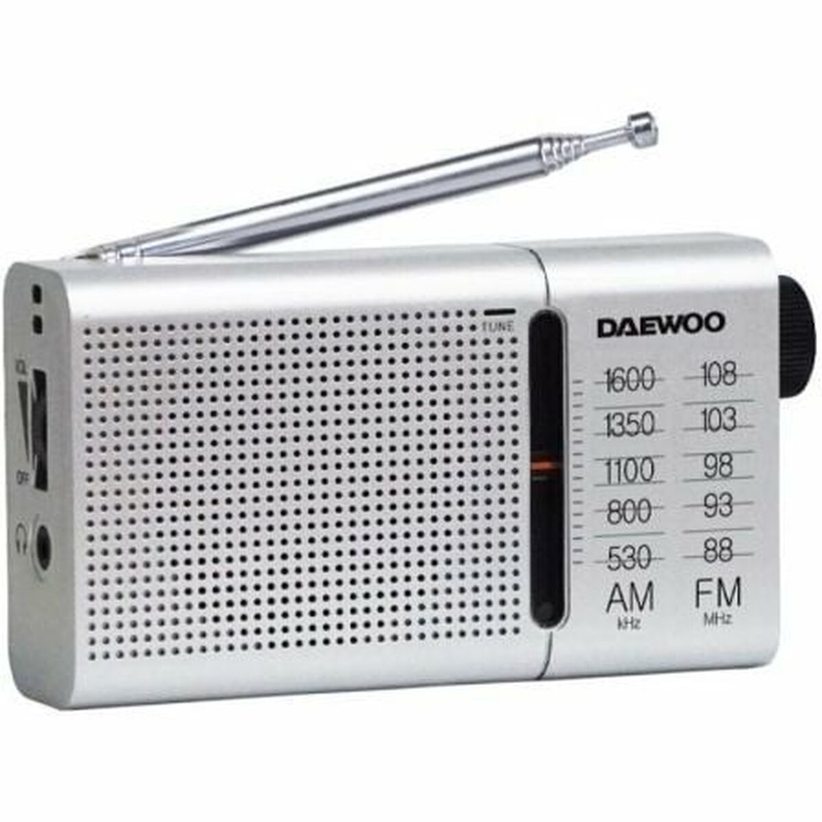 Radio Portatile Daewoo Dw1037 Nero Am/fm