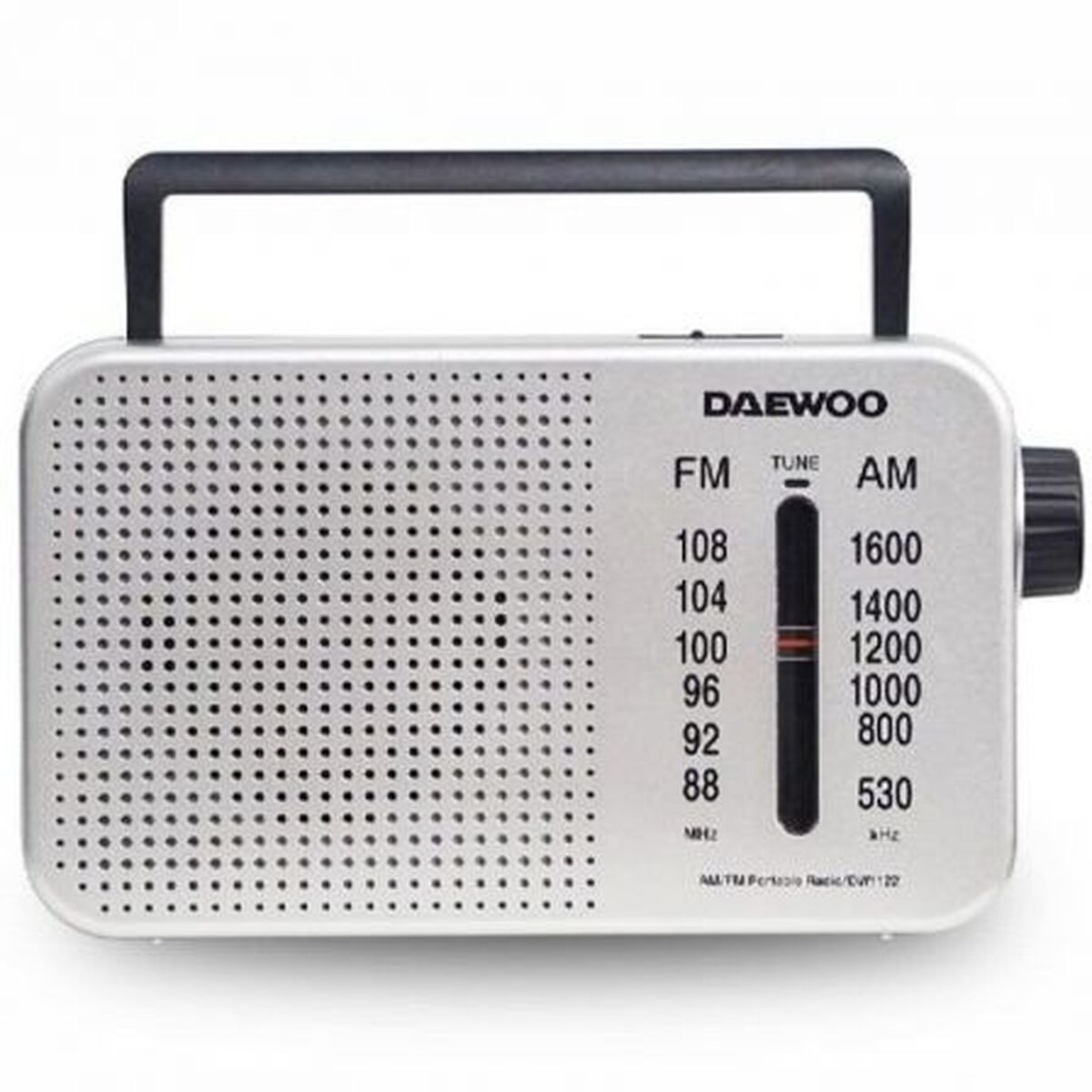 Radio Portatile Daewoo Dw1122 Argento