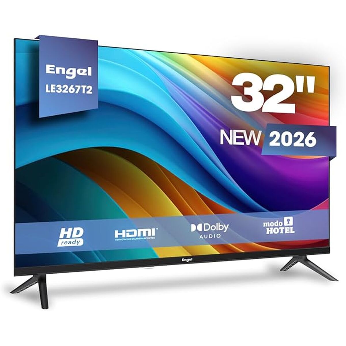 Smart Tv Engel Le3267t2 Hd Hd Ready 32" Led 180 Cd/m² DvB-s2