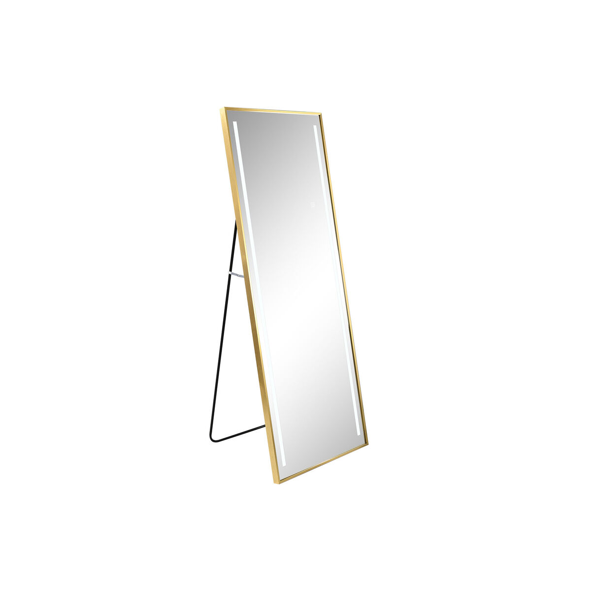 Specchio Spogliatoio Home Esprit Dorato Alluminio 60 X 5 X 165 cm