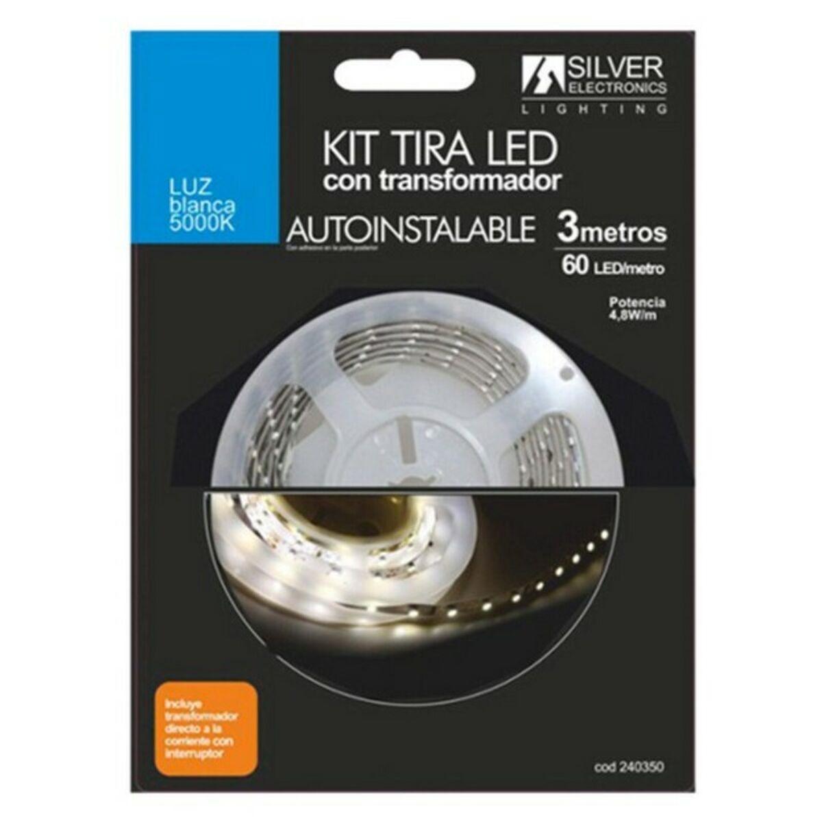 Strisce Led Silver Electronics 240350 5000k Blanco 3m
