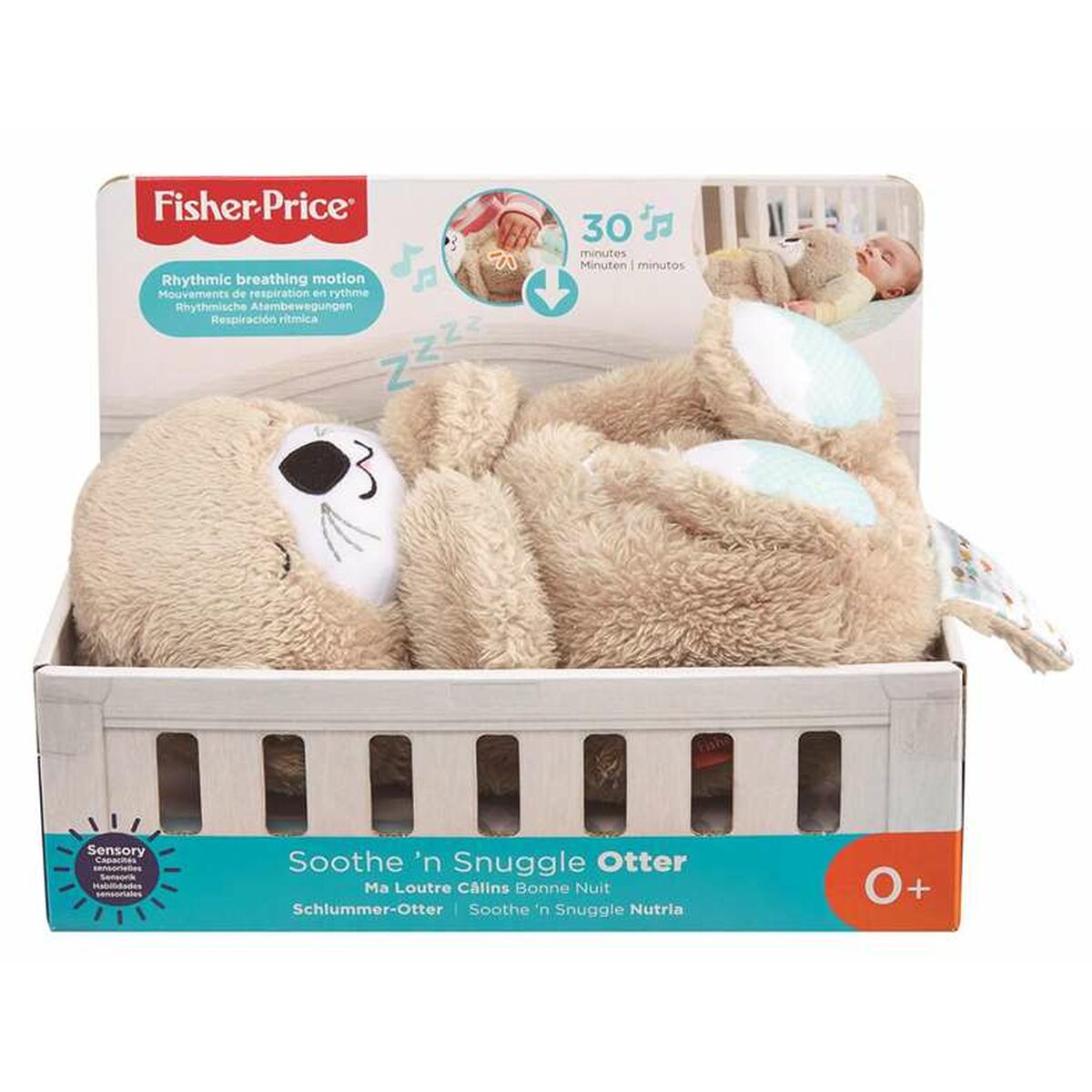 Peluche Con Suono Nutria Mattel Fxc66 Plastica