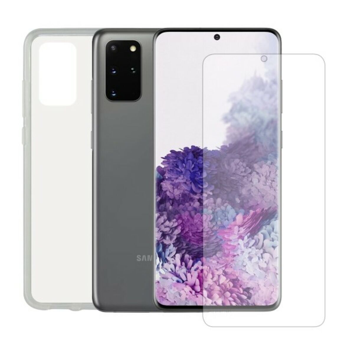 Protettore Schermo Vetro Temprato Per Cellulare + Custodia Per Cellulare Contact BiG-S1904423