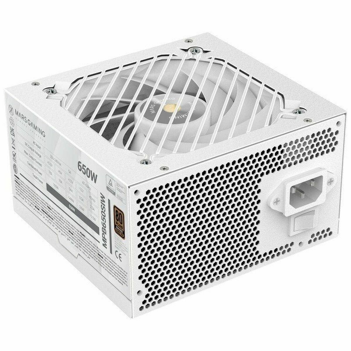 Fonte Di Alimentazione Mars Gaming Mpb650siw 650 W 80 Plus Bronze