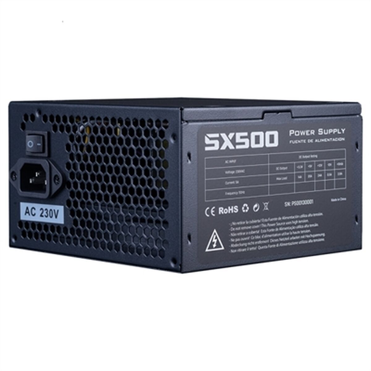 Fonte Di Alimentazione Hiditec Sx500 500 W Certificazione Energy Star - Image 3