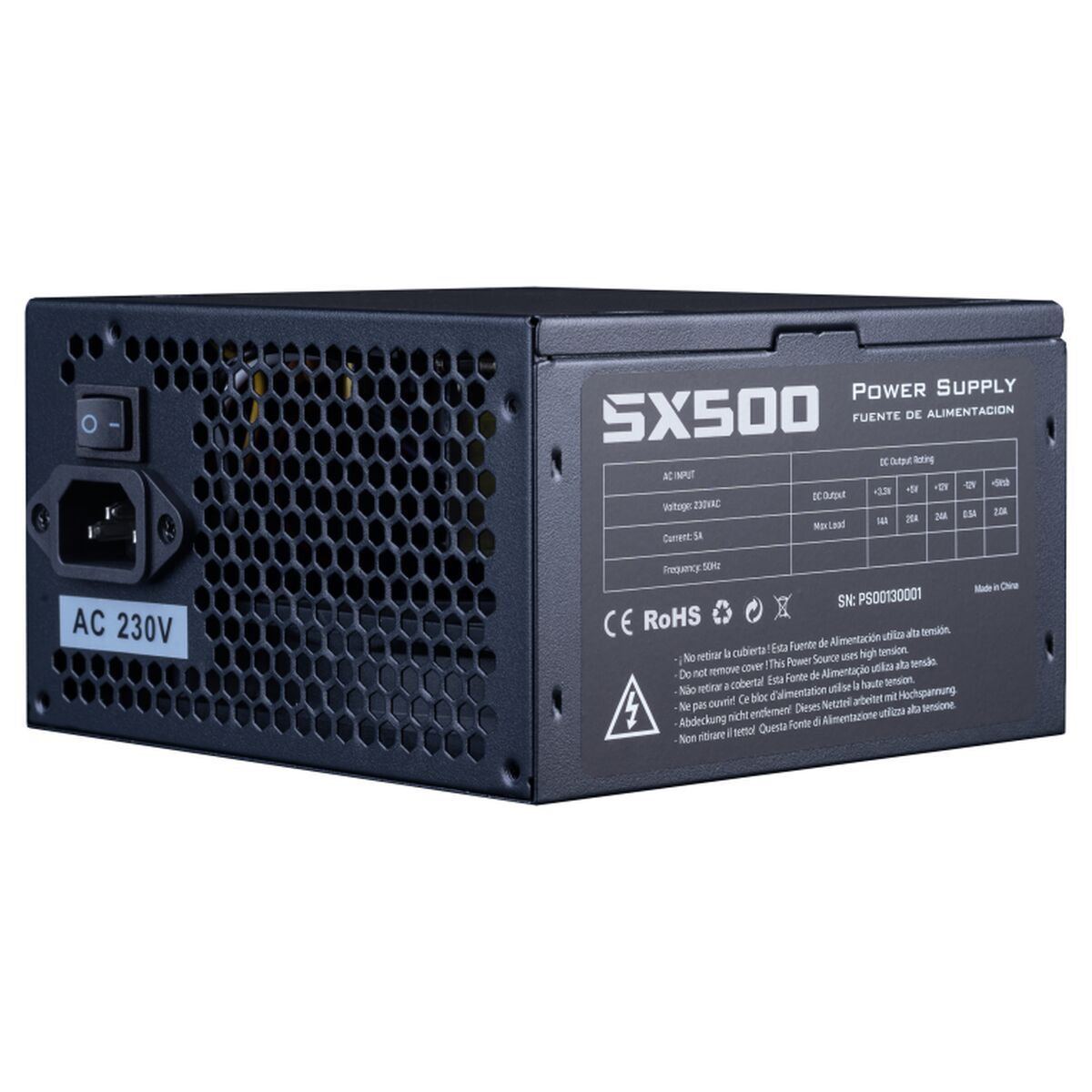 Fonte Di Alimentazione Hiditec Sx500 500 W Certificazione Energy Star - Image 6