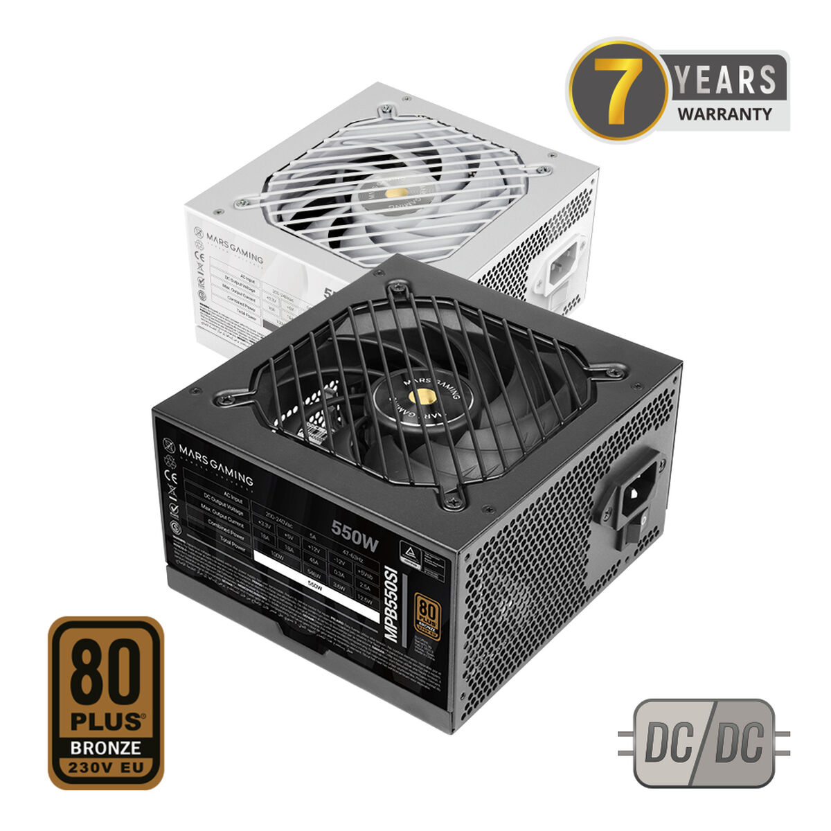 Fonte Di Alimentazione Mars Gaming TacmarS-Mpb650si 650 W 80 Plus Bronze - Image 4