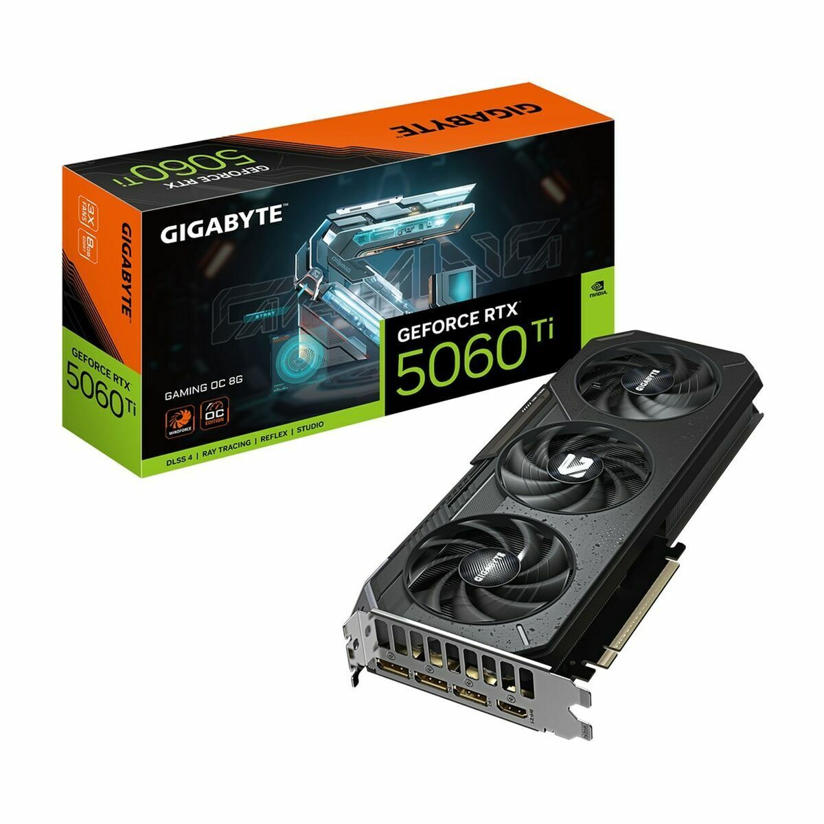 Scheda Grafica Gigabyte GV-N506tgaming OC-8gd Geforce Rtx 5060 Ti 8 Gb Gddr6 Gddr7