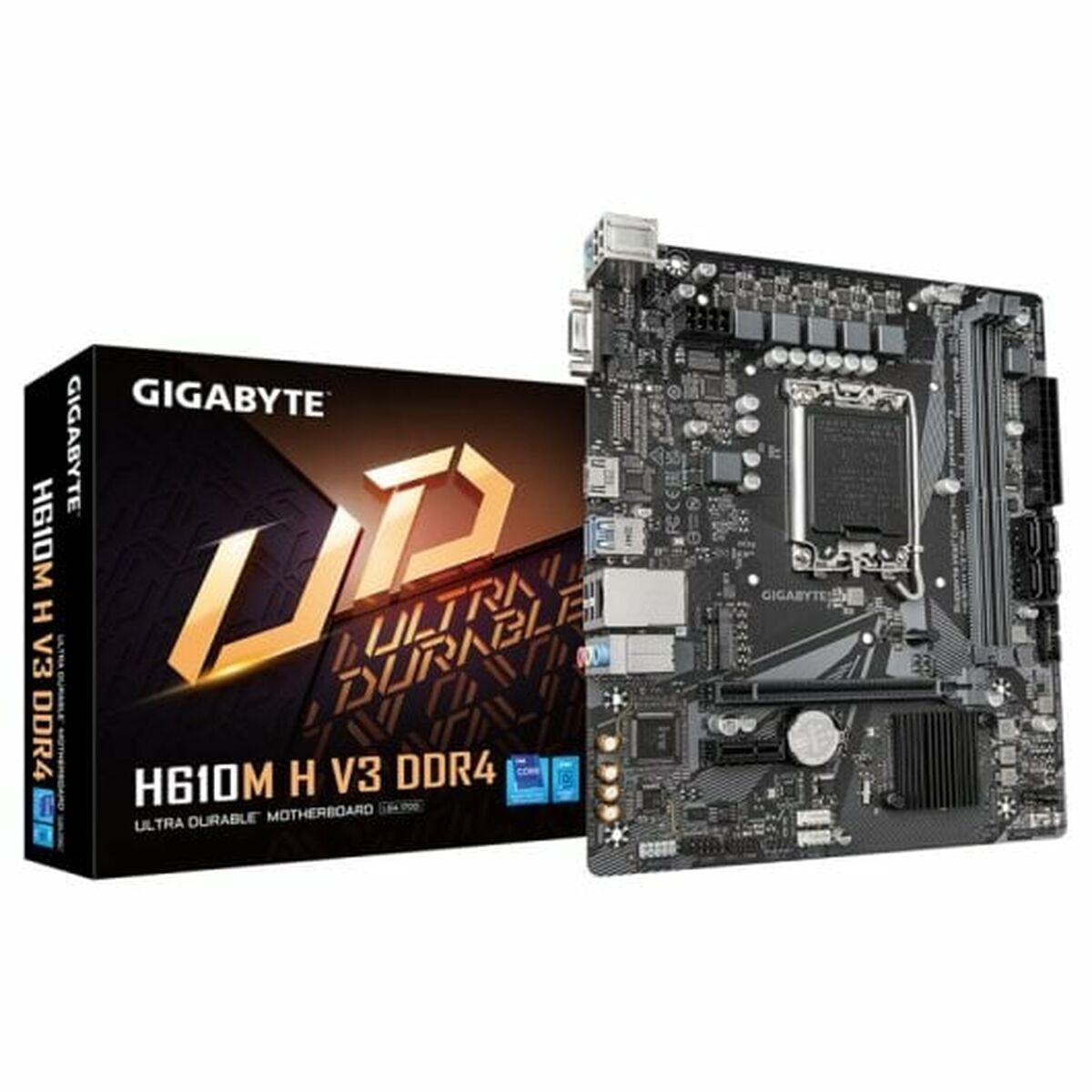 Scheda Madre Gigabyte H610m H V3 Ddr4 Lga 1700