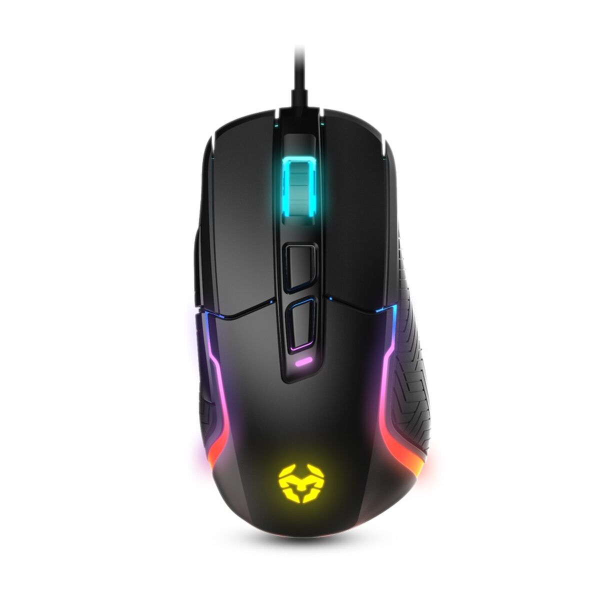 Mouse Gaming Krom Kick 6200 Dpi Nero Rgb