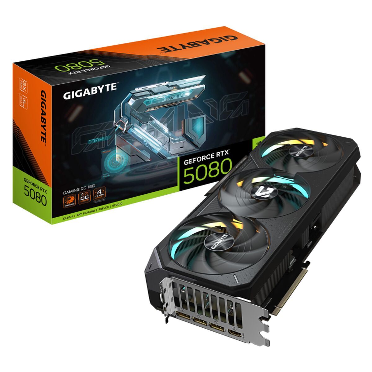 Scheda Grafica Gigabyte Geforce Rtx 5080 Gaming Oc 16g Geforce Rtx 5080 16 Gb Gddr6 Gddr7 - Image 3
