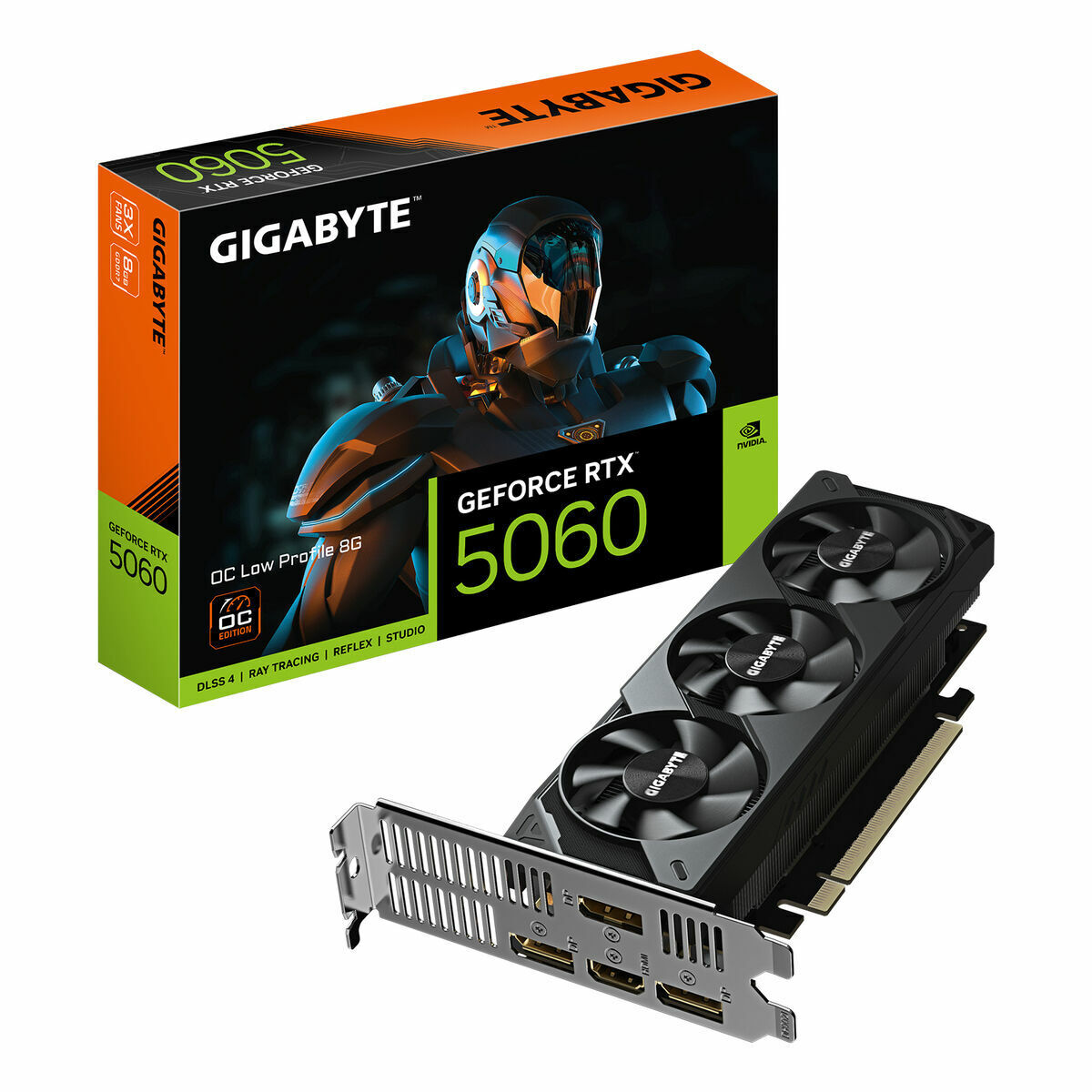 Scheda Grafica Gigabyte Geforce Rtx 5060 Oc Low Profile 8g Geforce Rtx 5060 8 Gb Gddr7 - Image 3