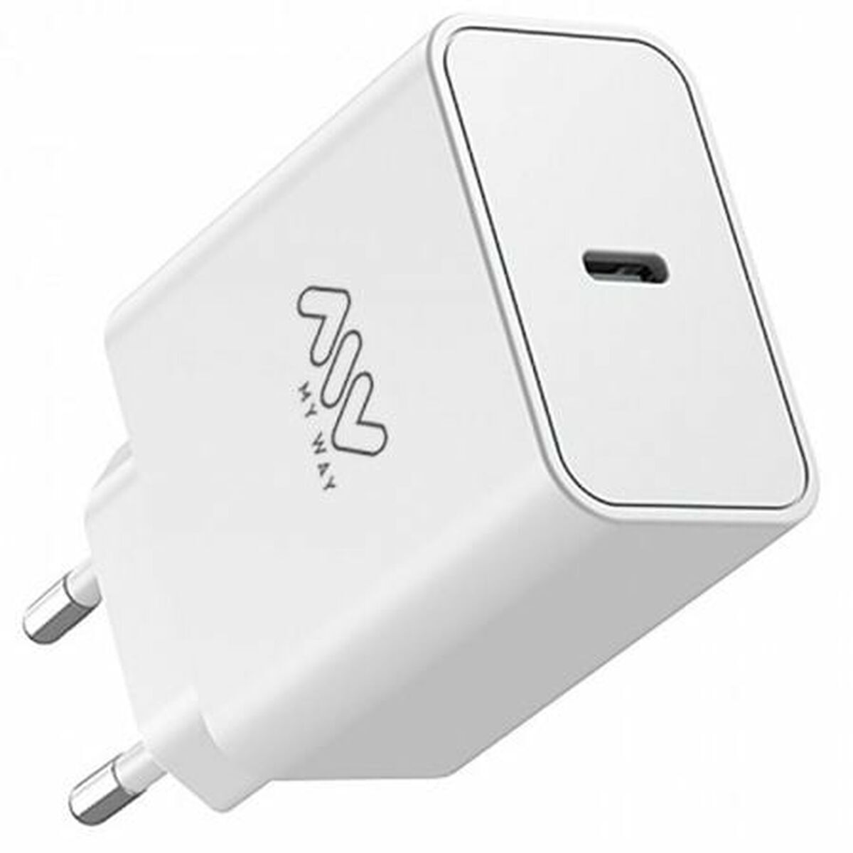 Caricabatterie Da Parete Myway Mwacc0018 Bianco 45 W