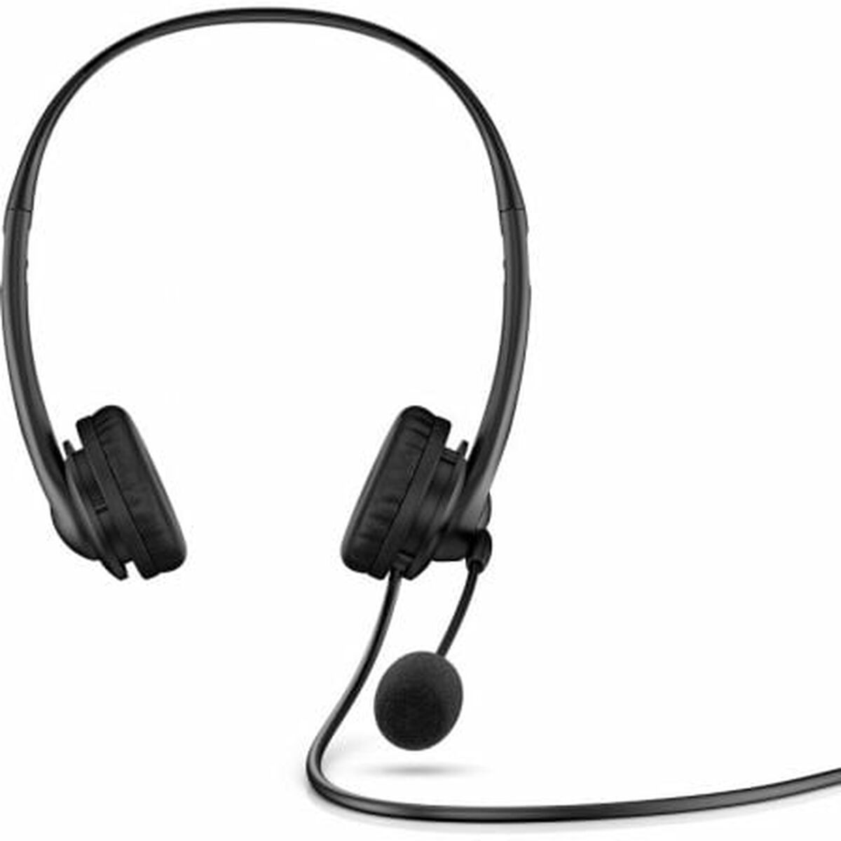Auricolari Con Microfono Hp Wired Usb Headset Nero