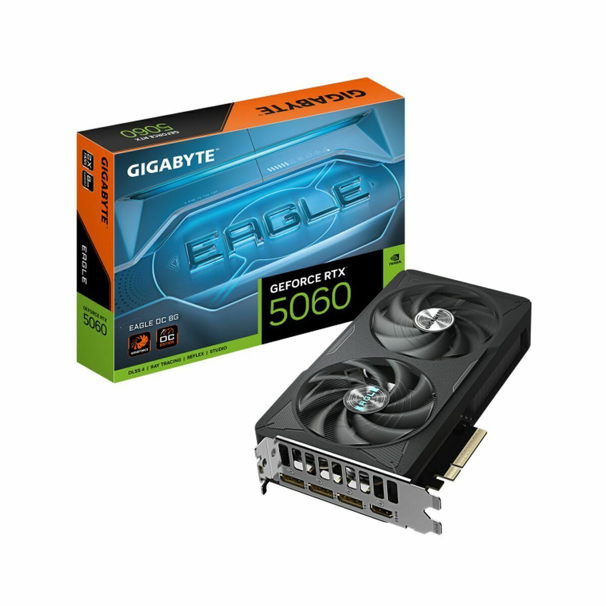 Scheda Grafica Gigaset Geforce Rtx 5060 Eagle Oc 8g Geforce Rtx 5060 8 Gb Gddr7