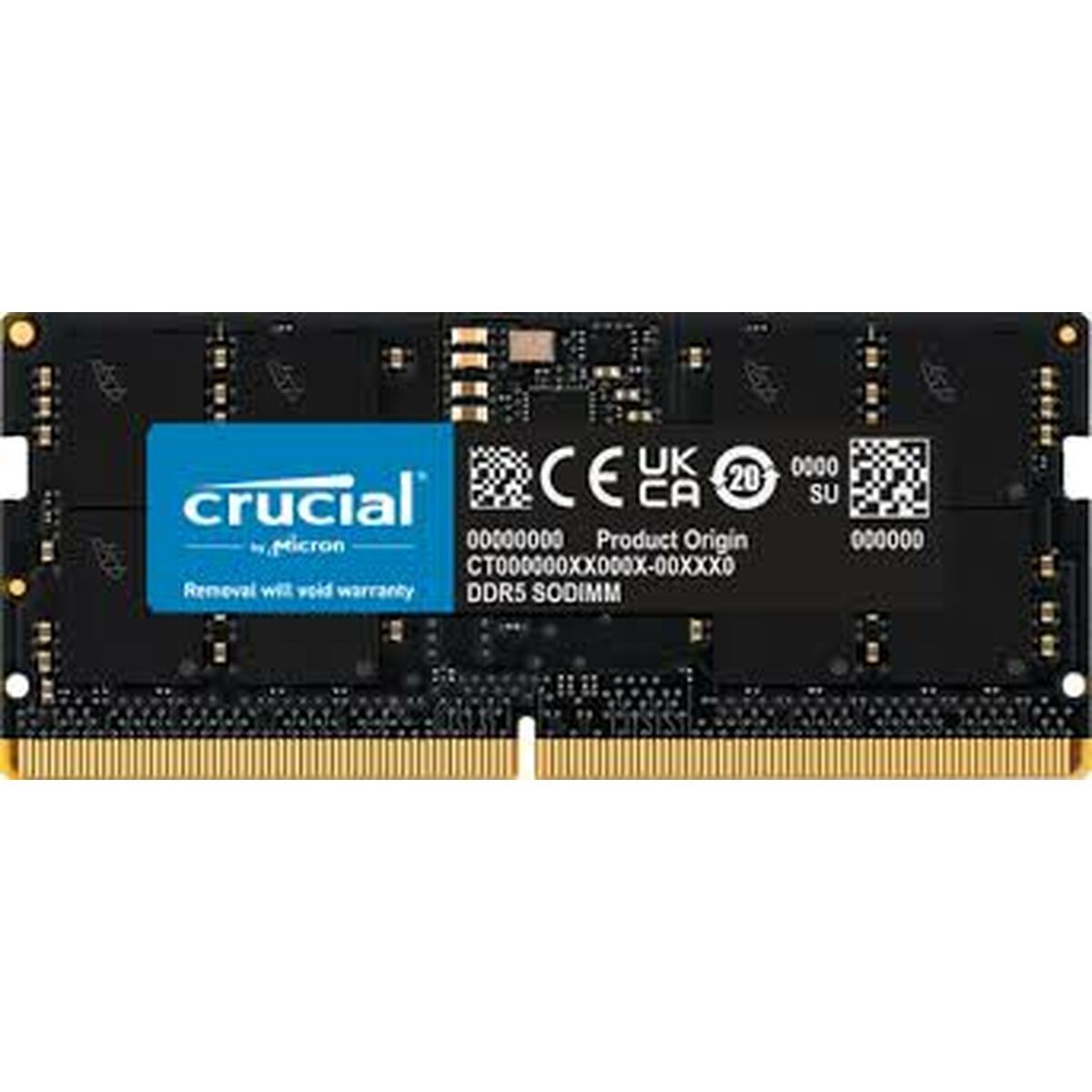 Memoria Ram Crucial Ct16g48c40s5 16 Gb Ddr5 Sdram Ddr5 4800 Mhz Cl40