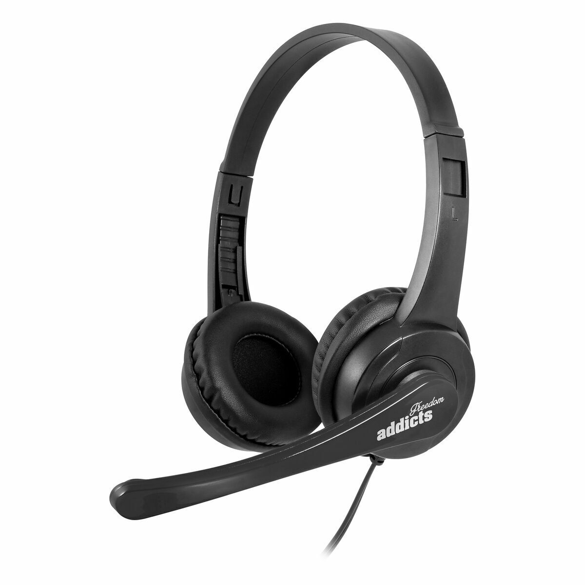 Auricolari Con Microfono Ngs Vox505 Usb Nero 32 Ohm