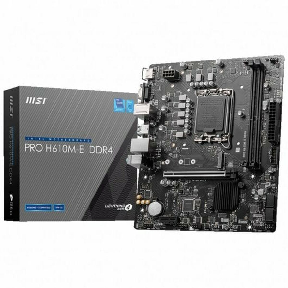 Scheda Madre Msi Pro H610M-E Ddr4 H610 Lga 1700 Ddr4 Matx