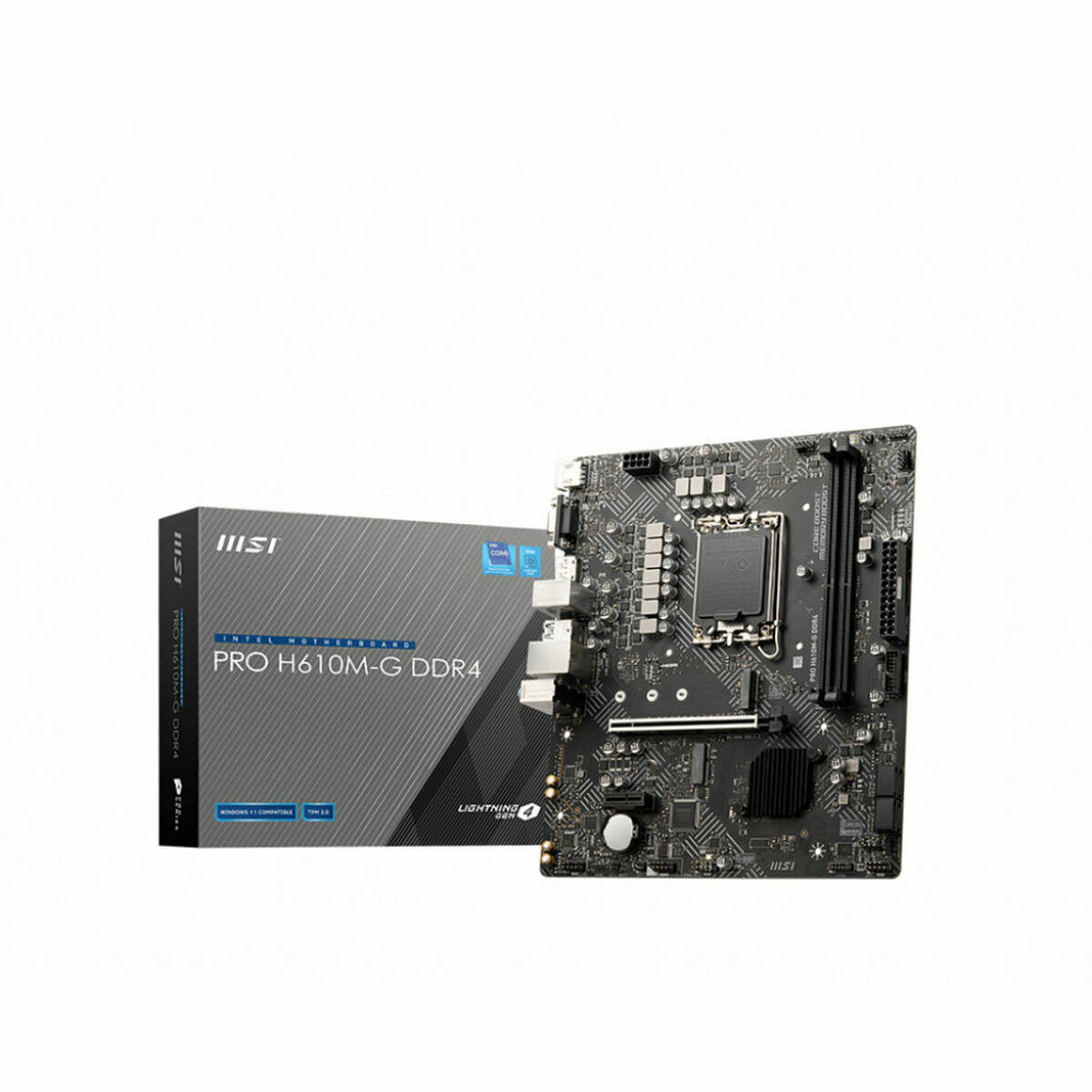 Scheda Madre Msi Pro H610M-G Ddr4 Lga 1700