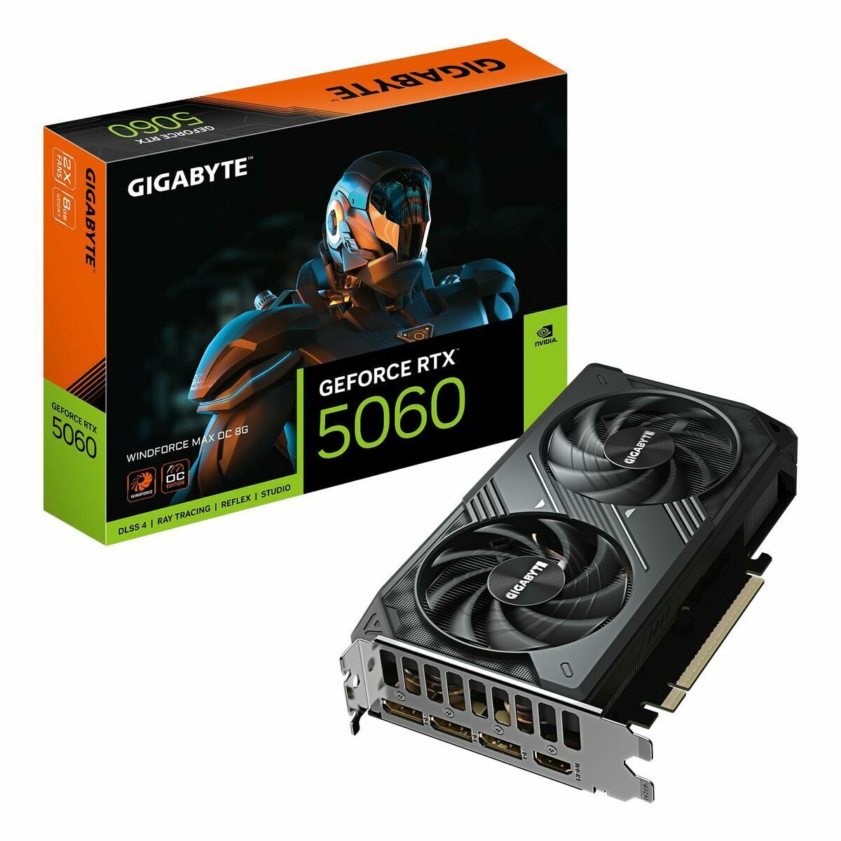 Scheda Grafica Gigabyte GV-N5060wf2max OC-8gd Geforce Rtx 5060 8 Gb Gddr7 - Image 6