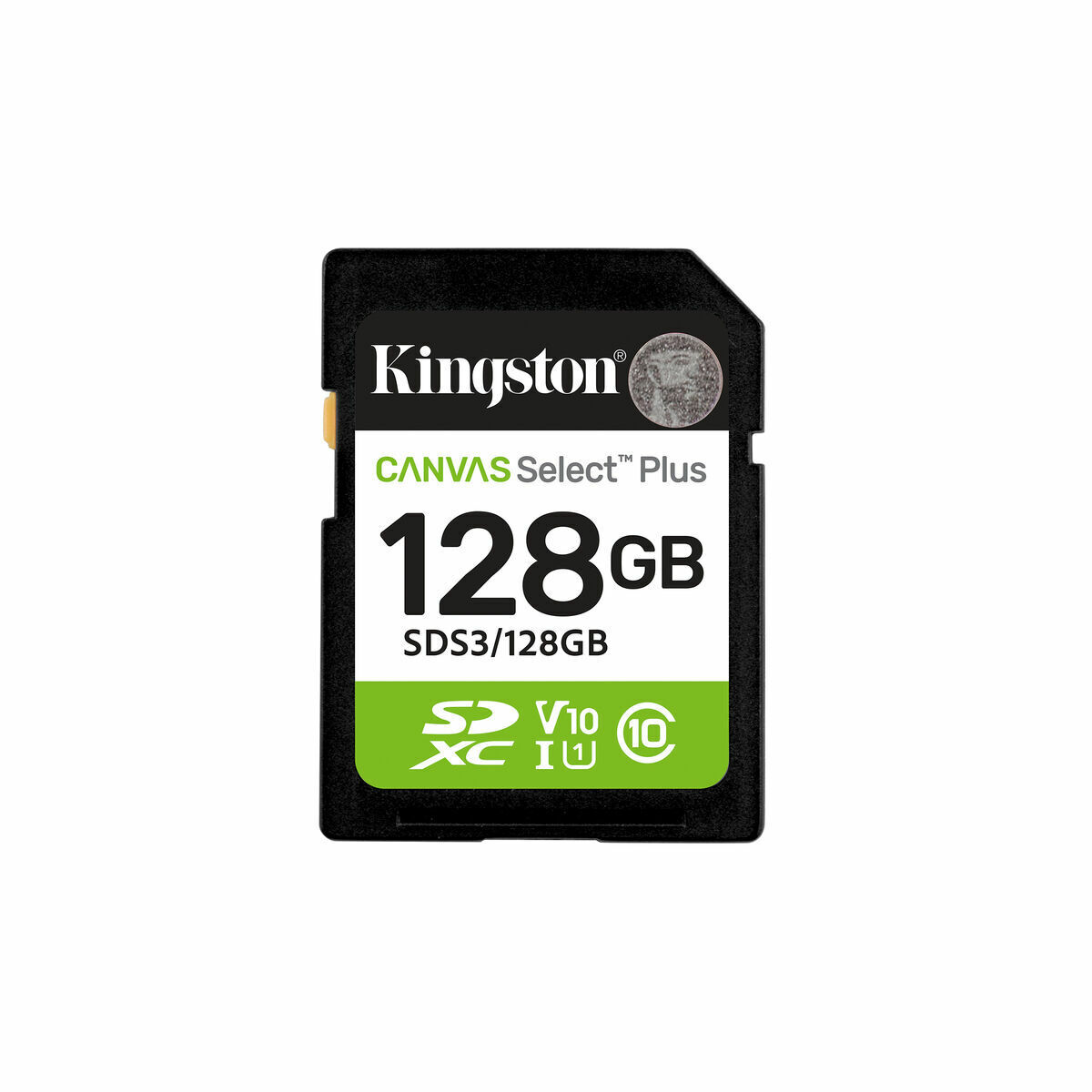 Scheda Di Memoria Micro Sd Con Adattatore Kingston Canvas Select Plus Gen3 128 gb