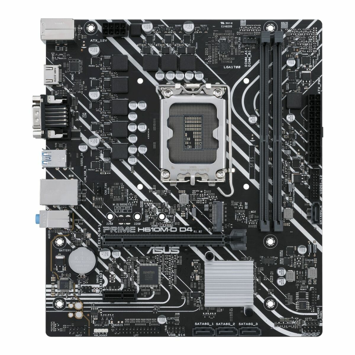 Scheda Madre Asus Prime H610M-D D4 Lga 1700