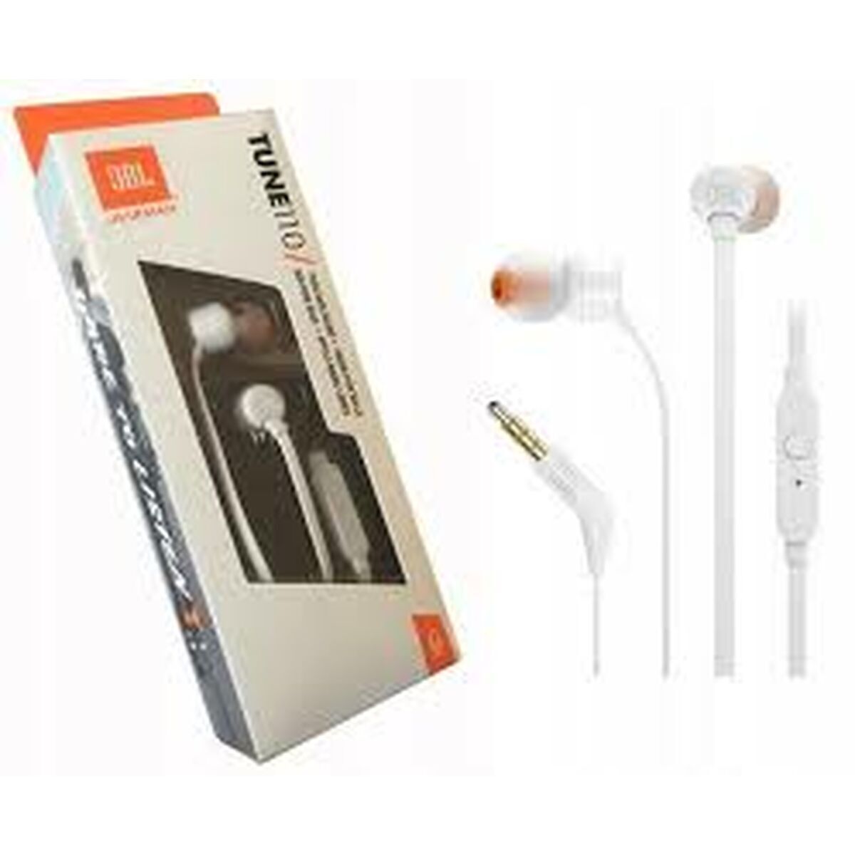 Auricolari Con Microfono Jbl T110 Bianco