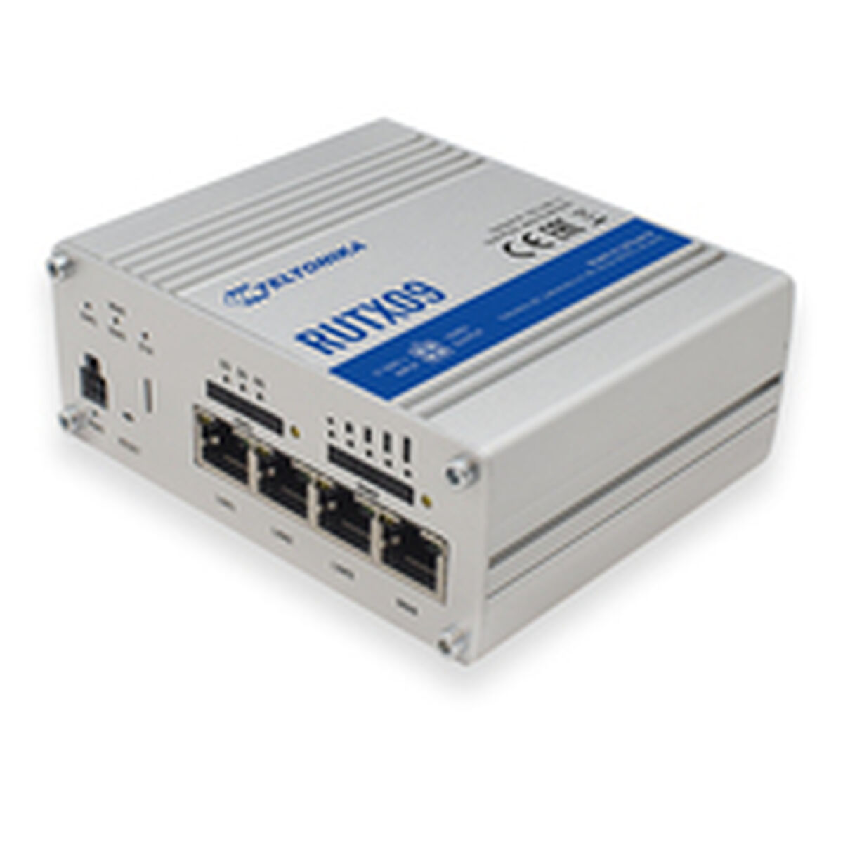 Router Teltonika Rutx09 Bianco Alluminio Usb 2.0 Rj45 Ethernet Lan Usb X 3 Usb X 1 WI-fi