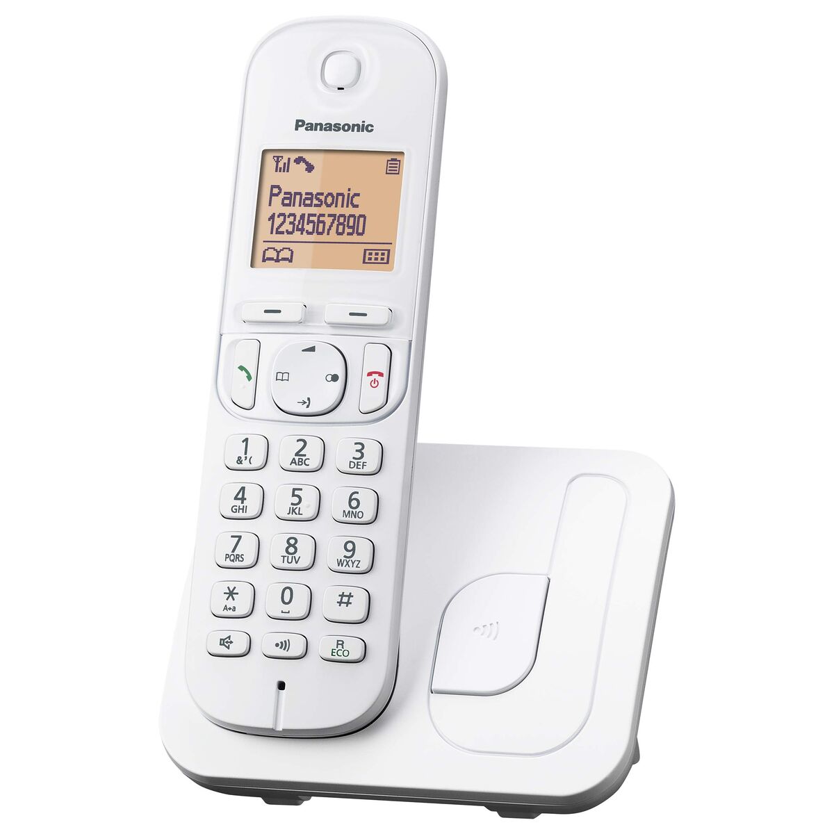 Telefono Senza Fili Panasonic KX-Tgc210 Bianco Ambra - Image 5