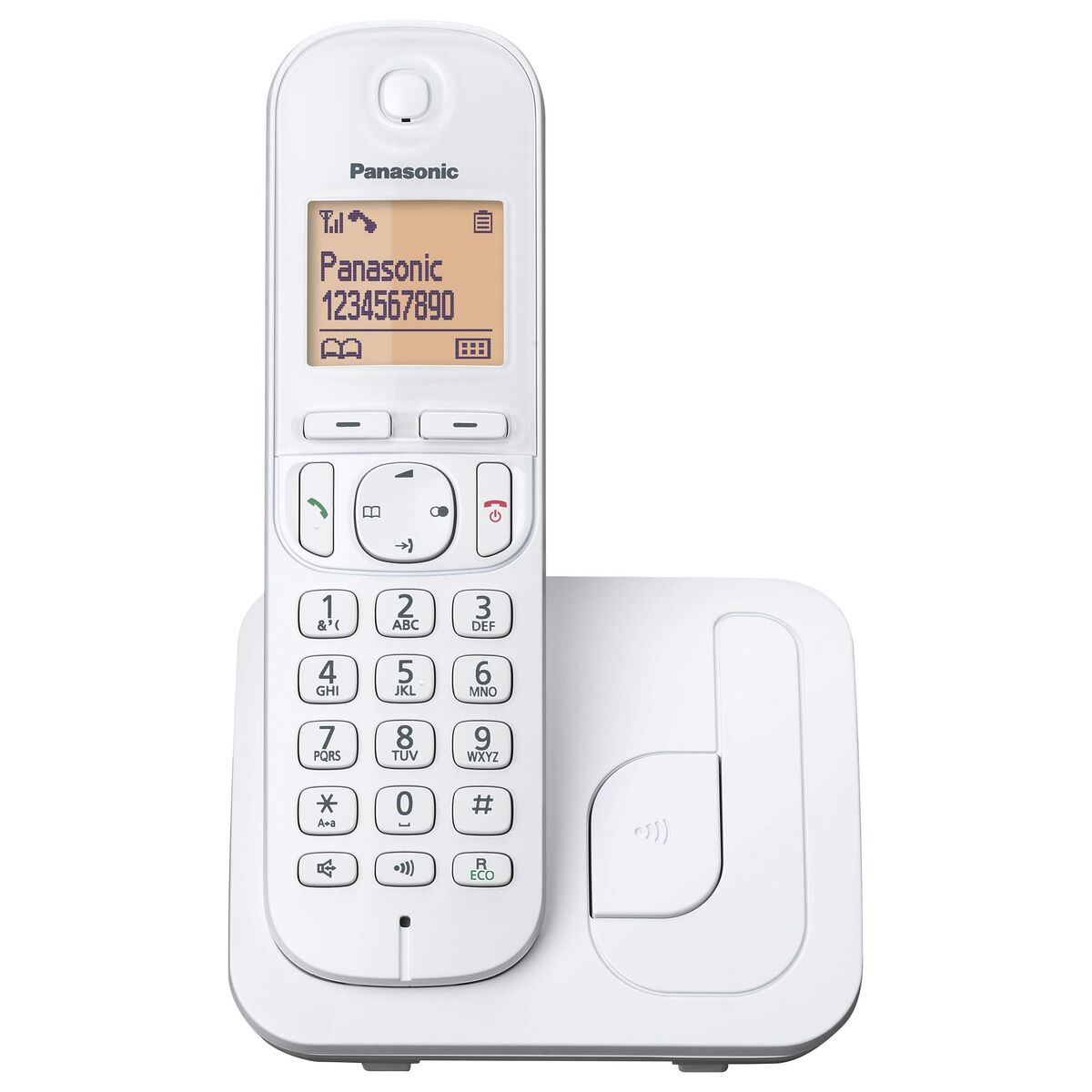Telefono Senza Fili Panasonic KX-Tgc210 Bianco Ambra - Image 4