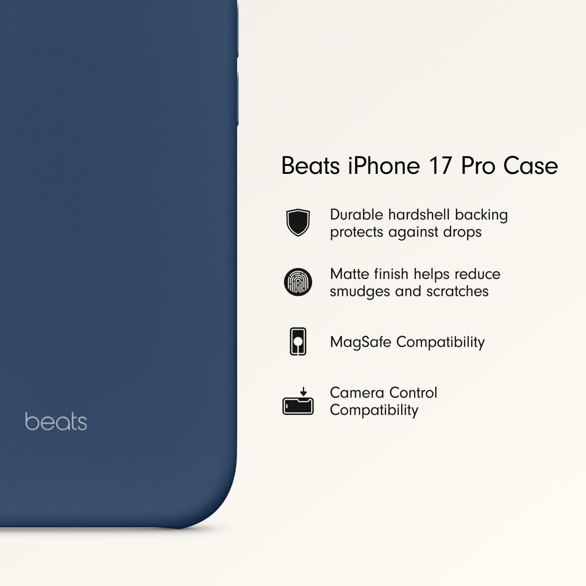 Custodia Per Cellulare Apple Iphone 17 Pro Azzurro Blu Cobalto - Image 4