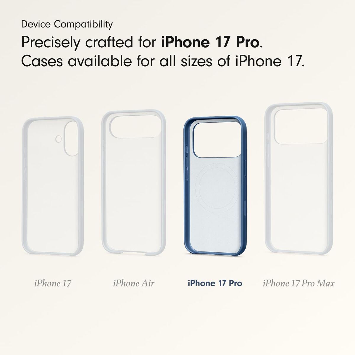 Custodia Per Cellulare Apple Iphone 17 Pro Azzurro Blu Cobalto - Image 5