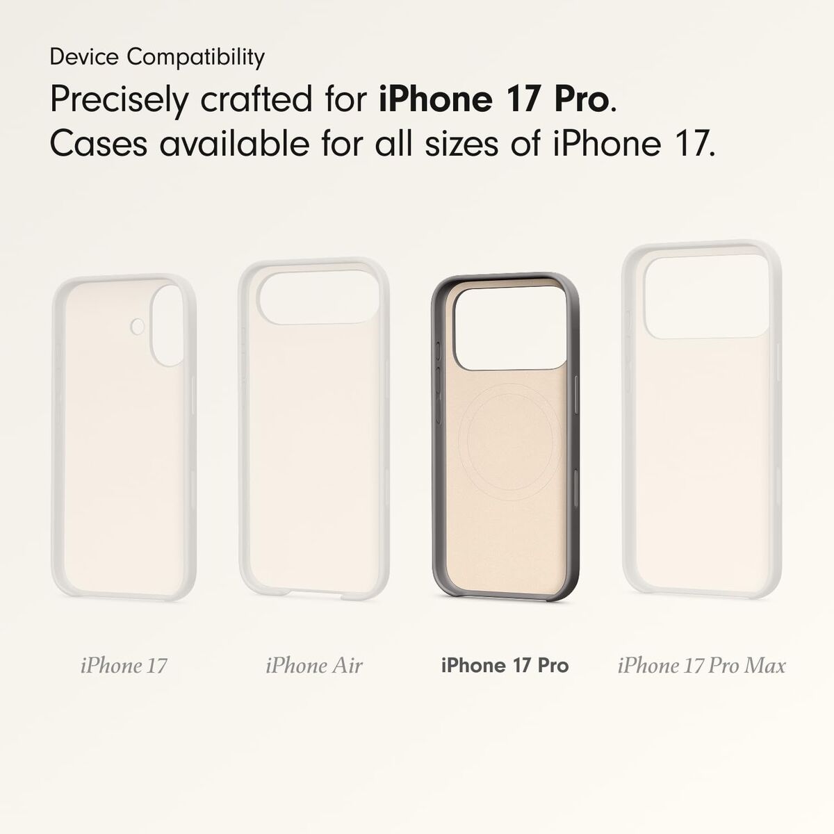 Custodia Per Cellulare Apple Iphone 17 Pro Grigio - Image 5