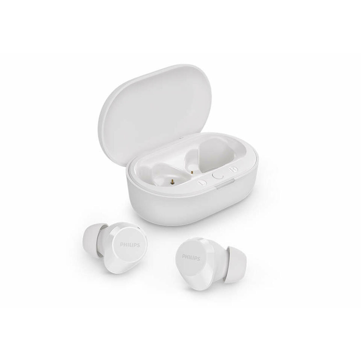 Auricolari Wireless Con Custodia Di Ricarica Philips Tat1209wt Bianco