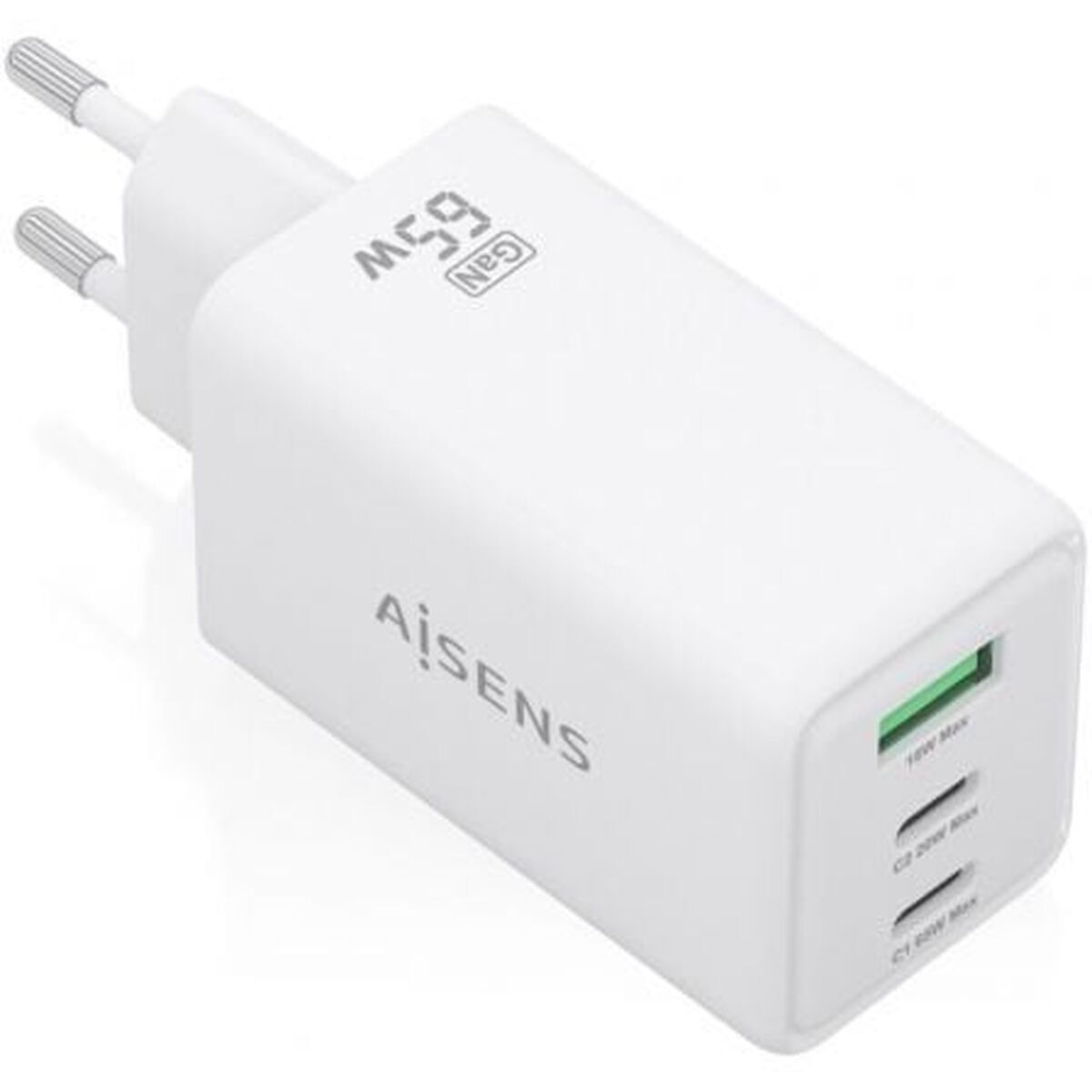 Caricabatterie Da Parete Aisens AscH-65w3p072-W Bianco 65 W