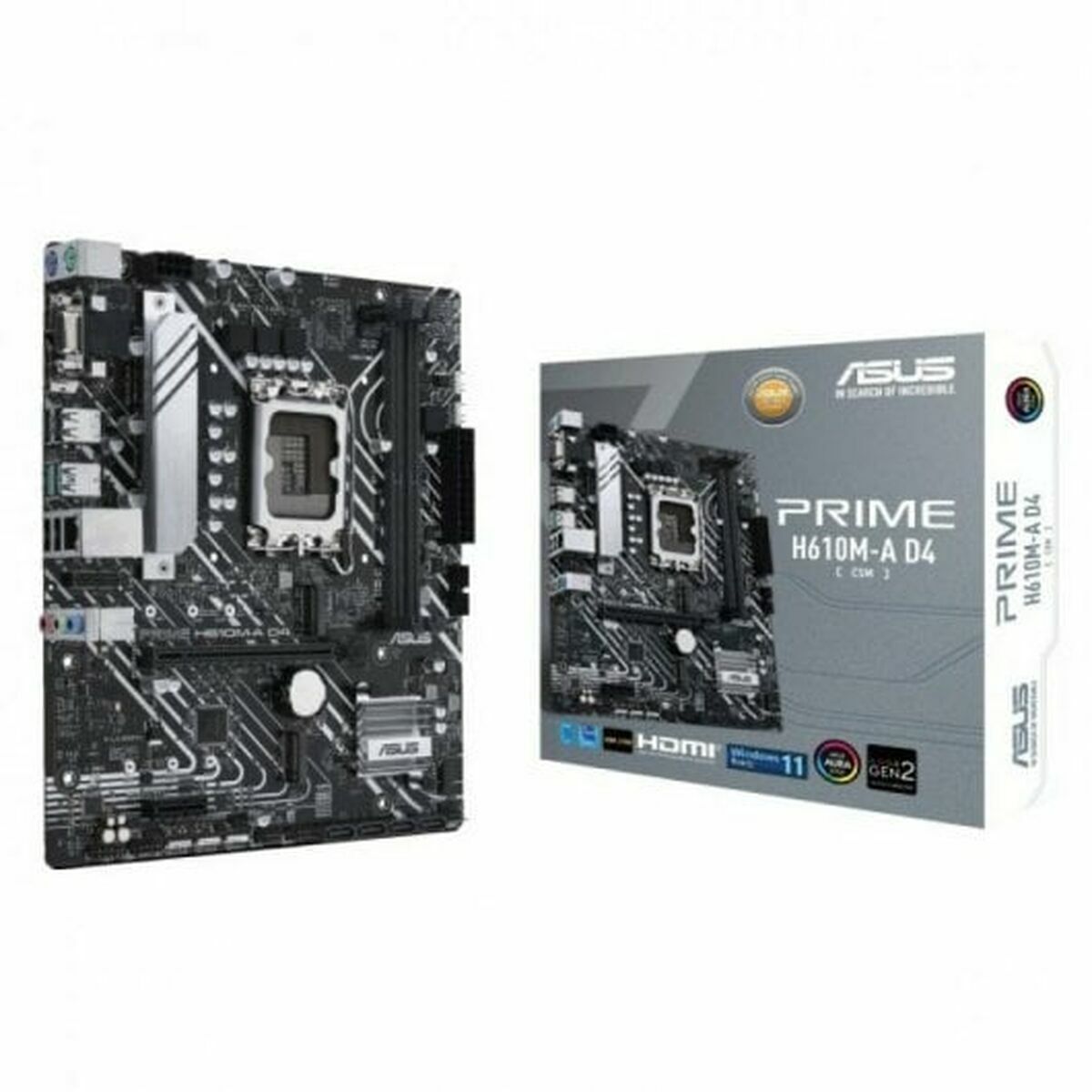 Scheda Madre Asus Prime H610M-A D4-Csm Lga 1700
